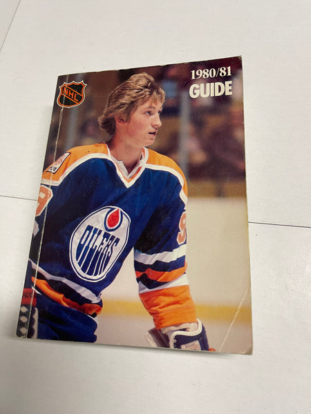 NHL official guide 1980-81 Wayne Gretzky