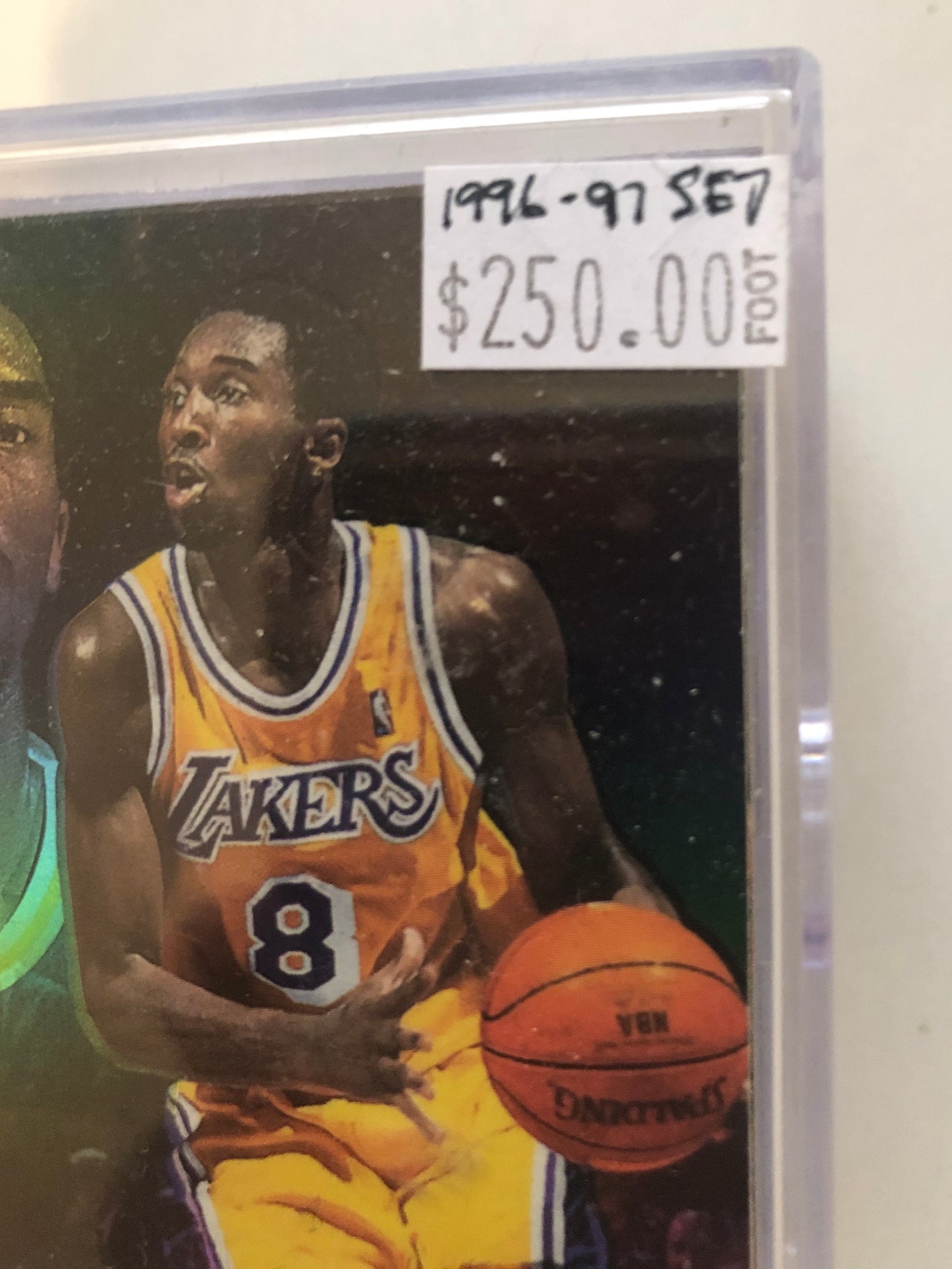 1997 Flair Showcase Kobe Bryant and great basketball cards set