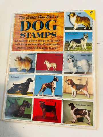 Dogs rare Stamps set in book 1953