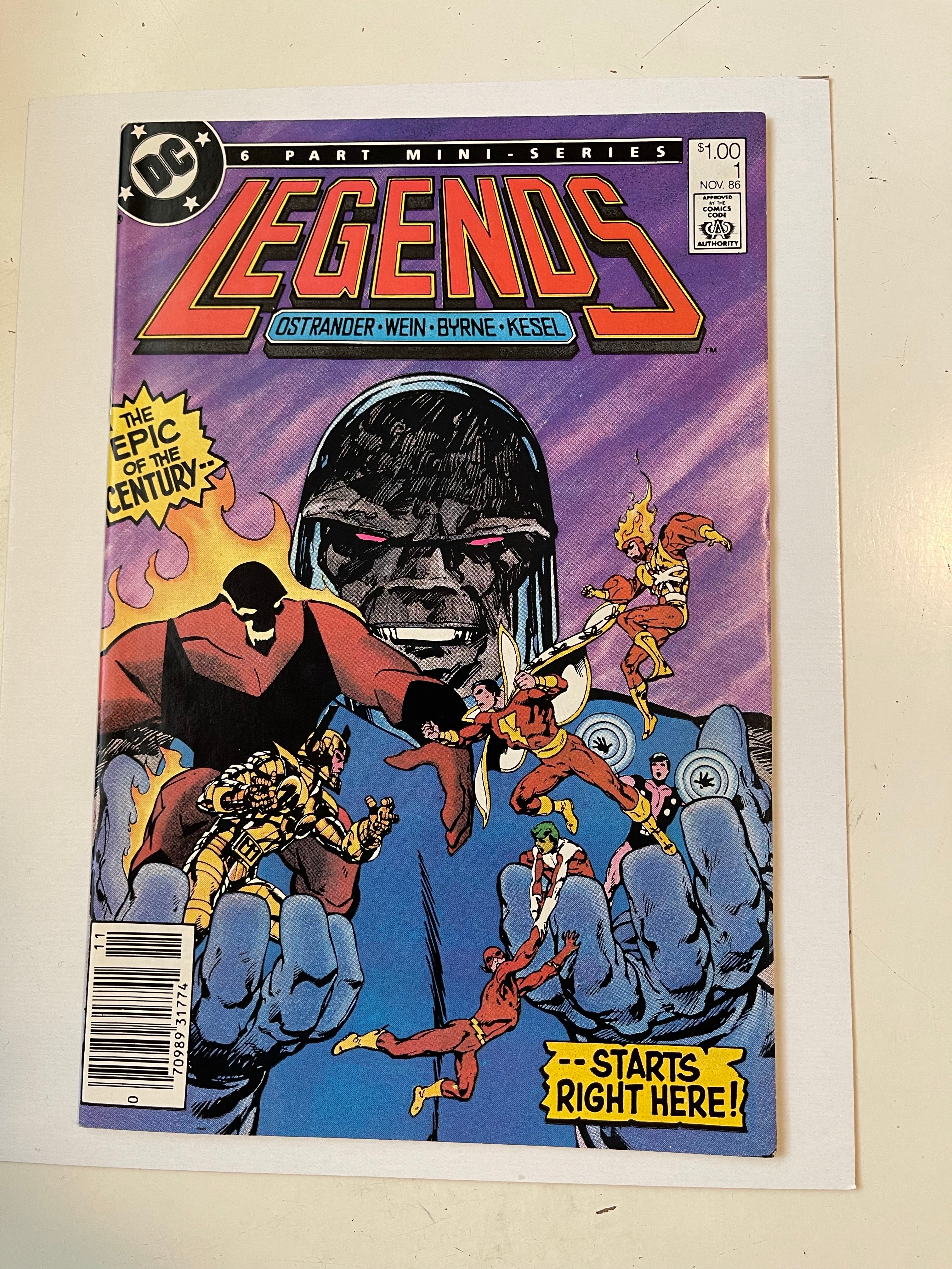 Legends DC #1 first issue comic book