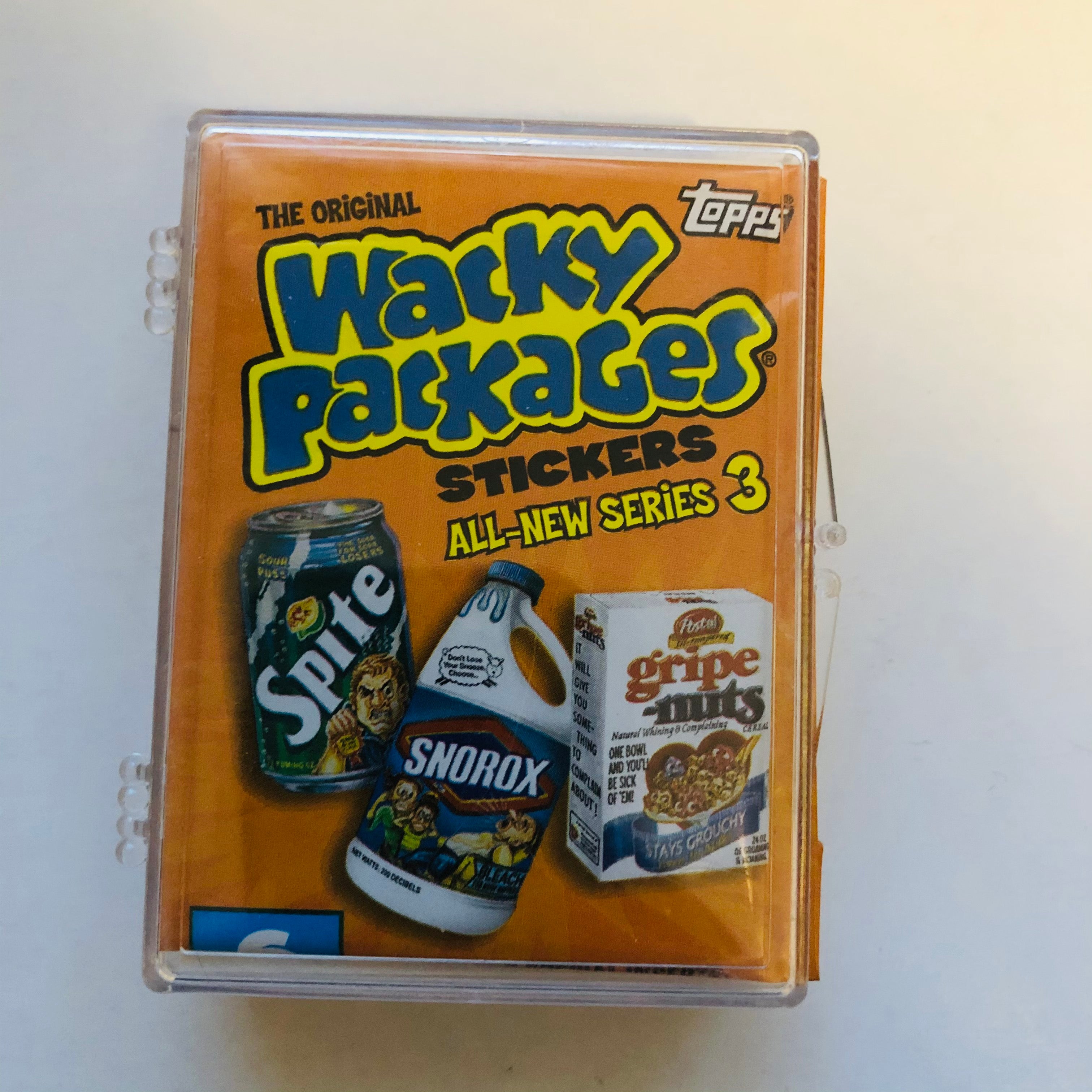 Wacky packages Topps series 3 stickers set 2013
