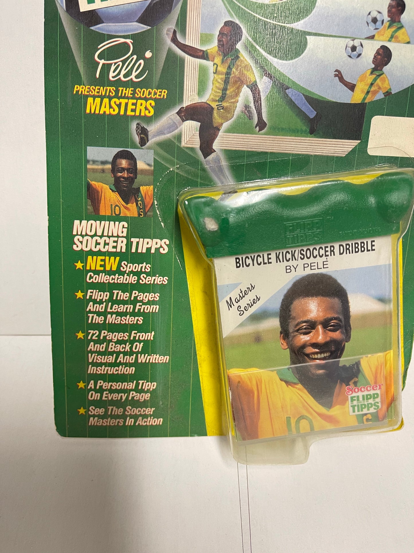 Soccer Pele rare motion flipbook 1990s