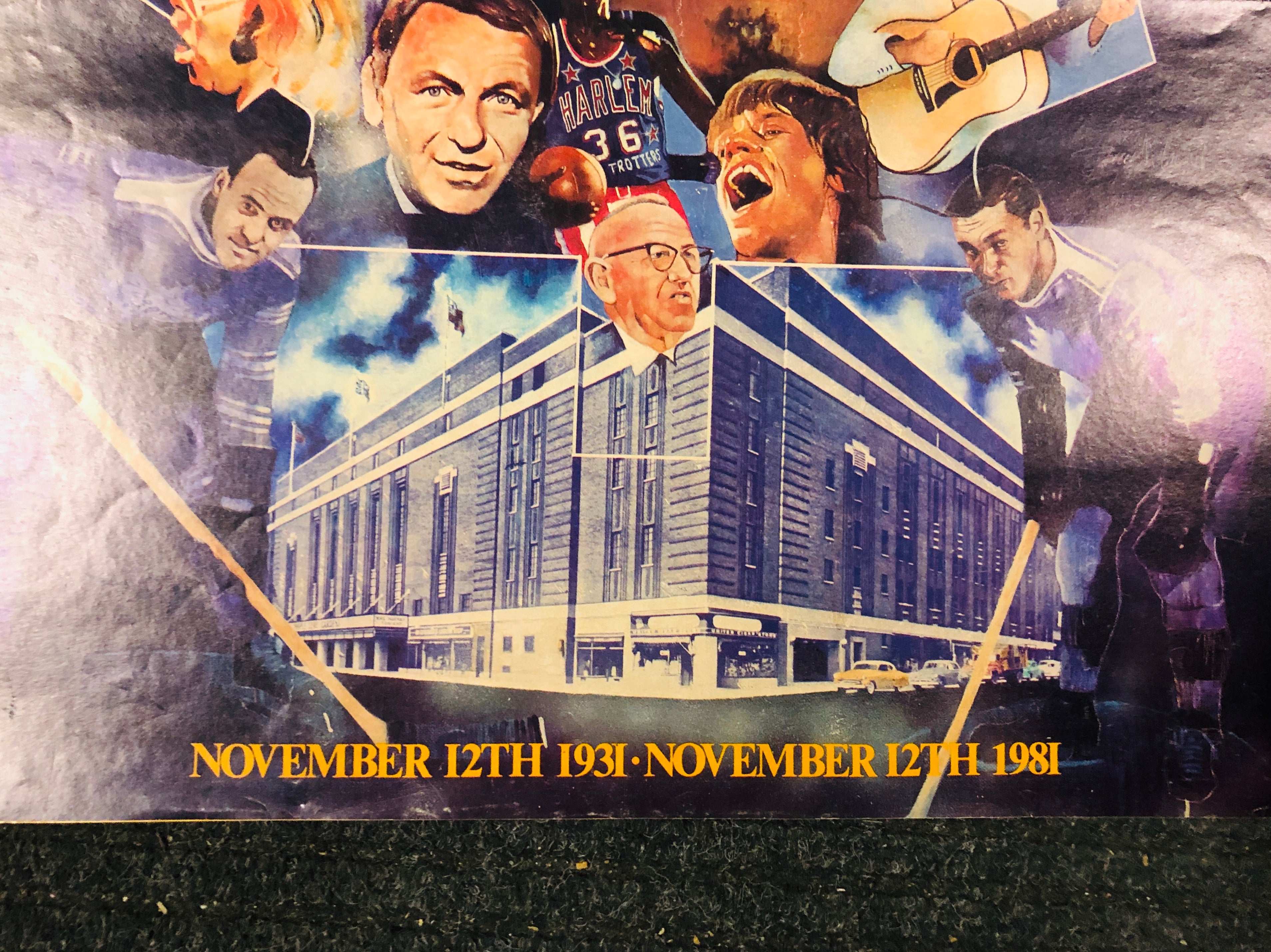 Toronto Maple Leafs Toronto Dominion hockey Calendar 1981-82