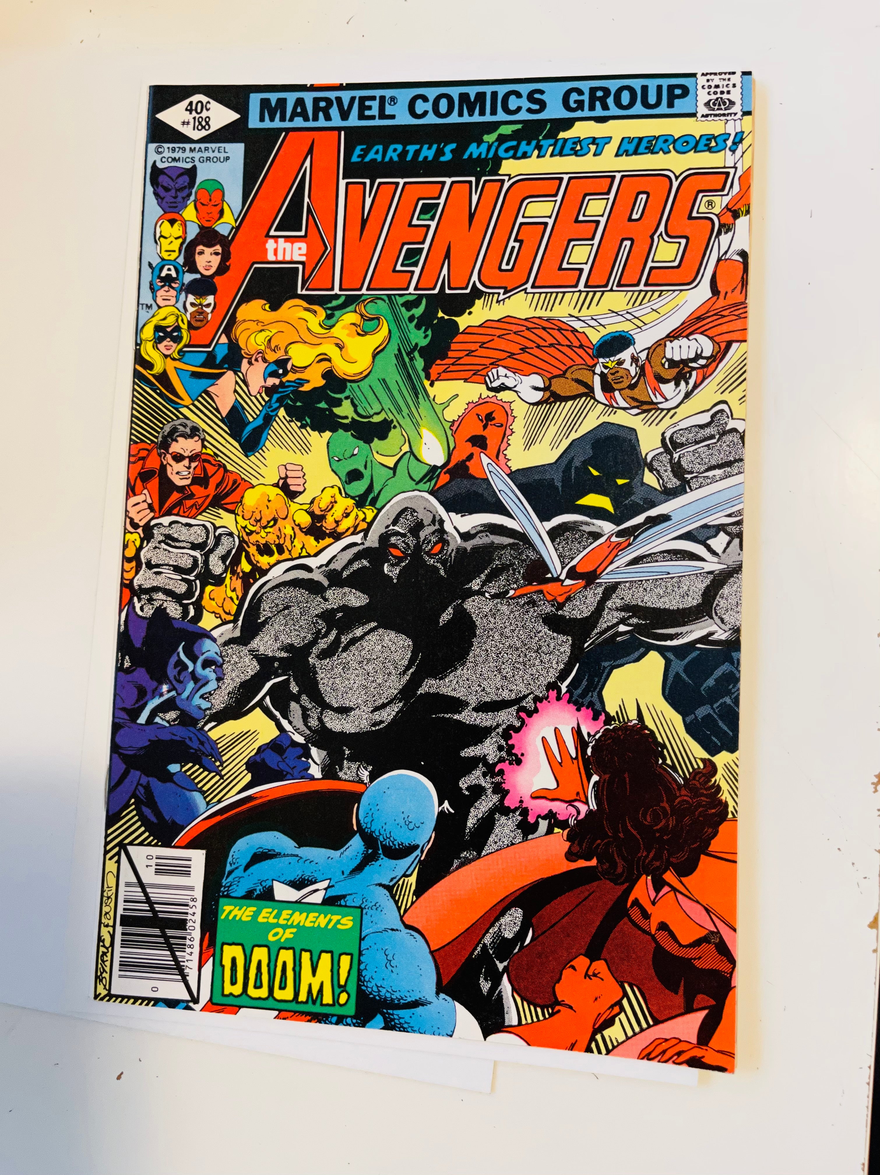 Avengers #188 high grade VF comic book 1979
