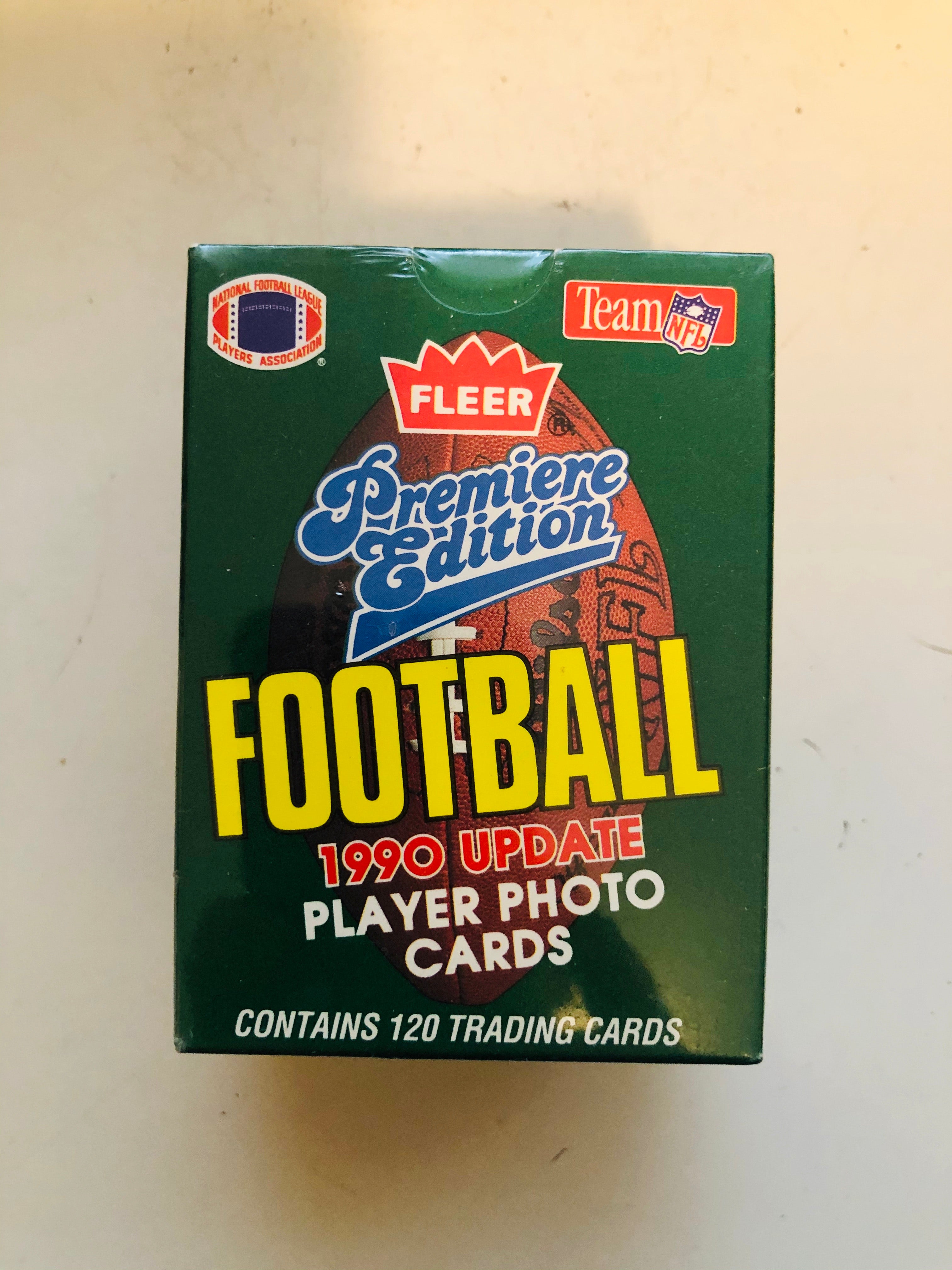 1990 Fleer Football factory Emmitt Smith rookie update cards set