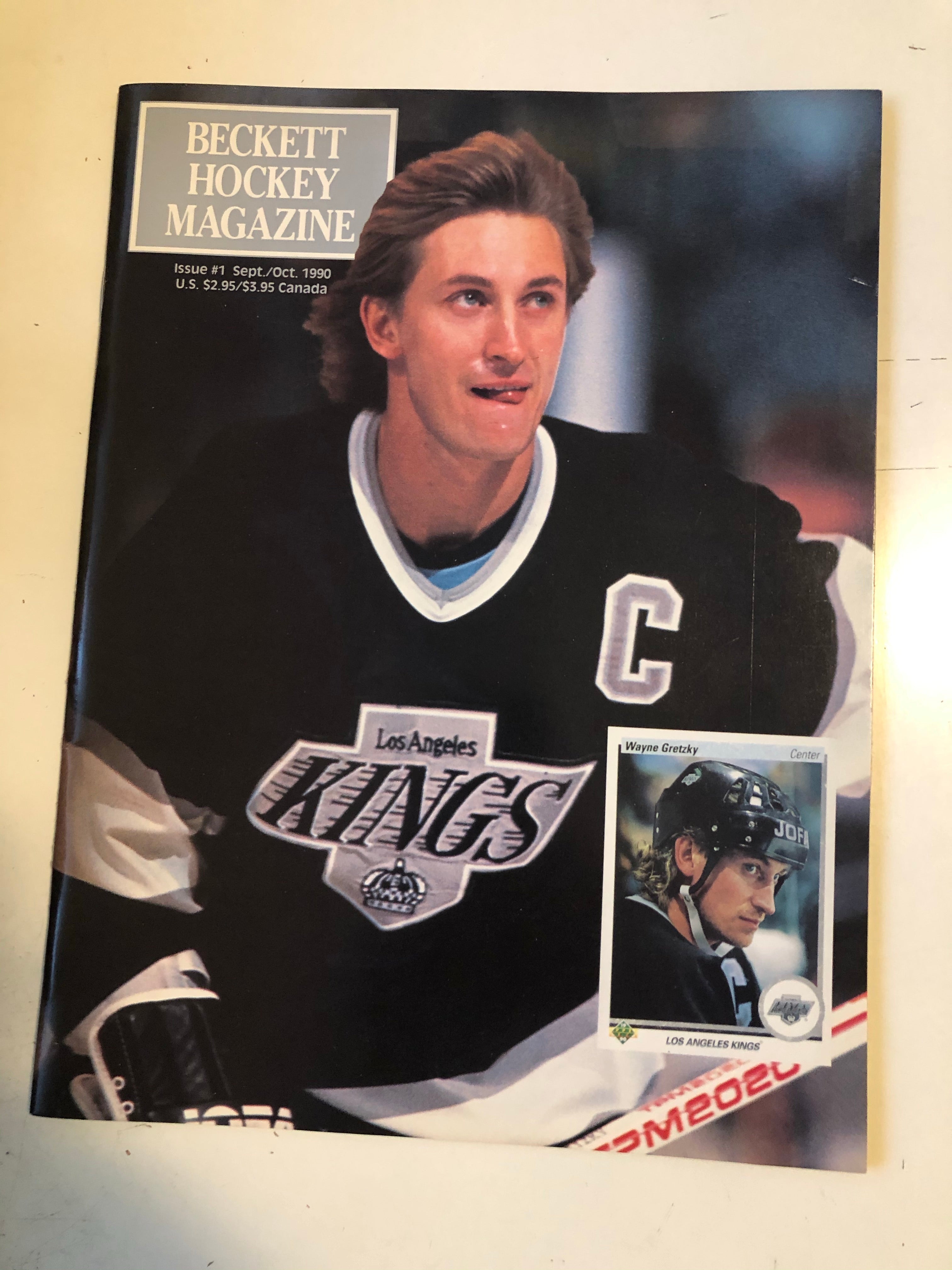 Hockey Beckett #1 first issue price guide magazine 1990