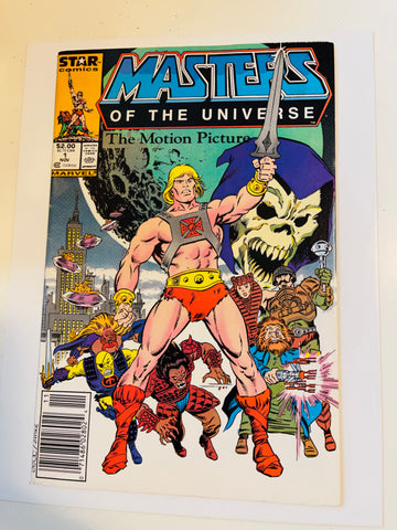 Masters of the Universe Motion picture #1 high grade comic book 1987