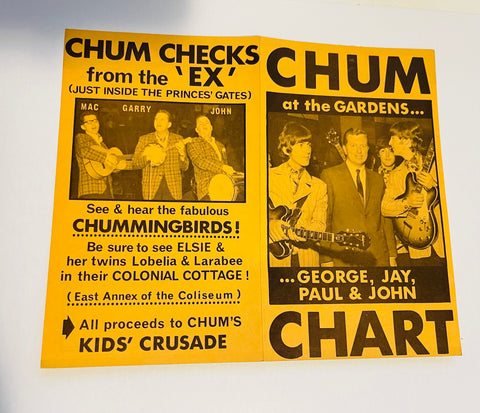 Beatles Chum chart August 1966