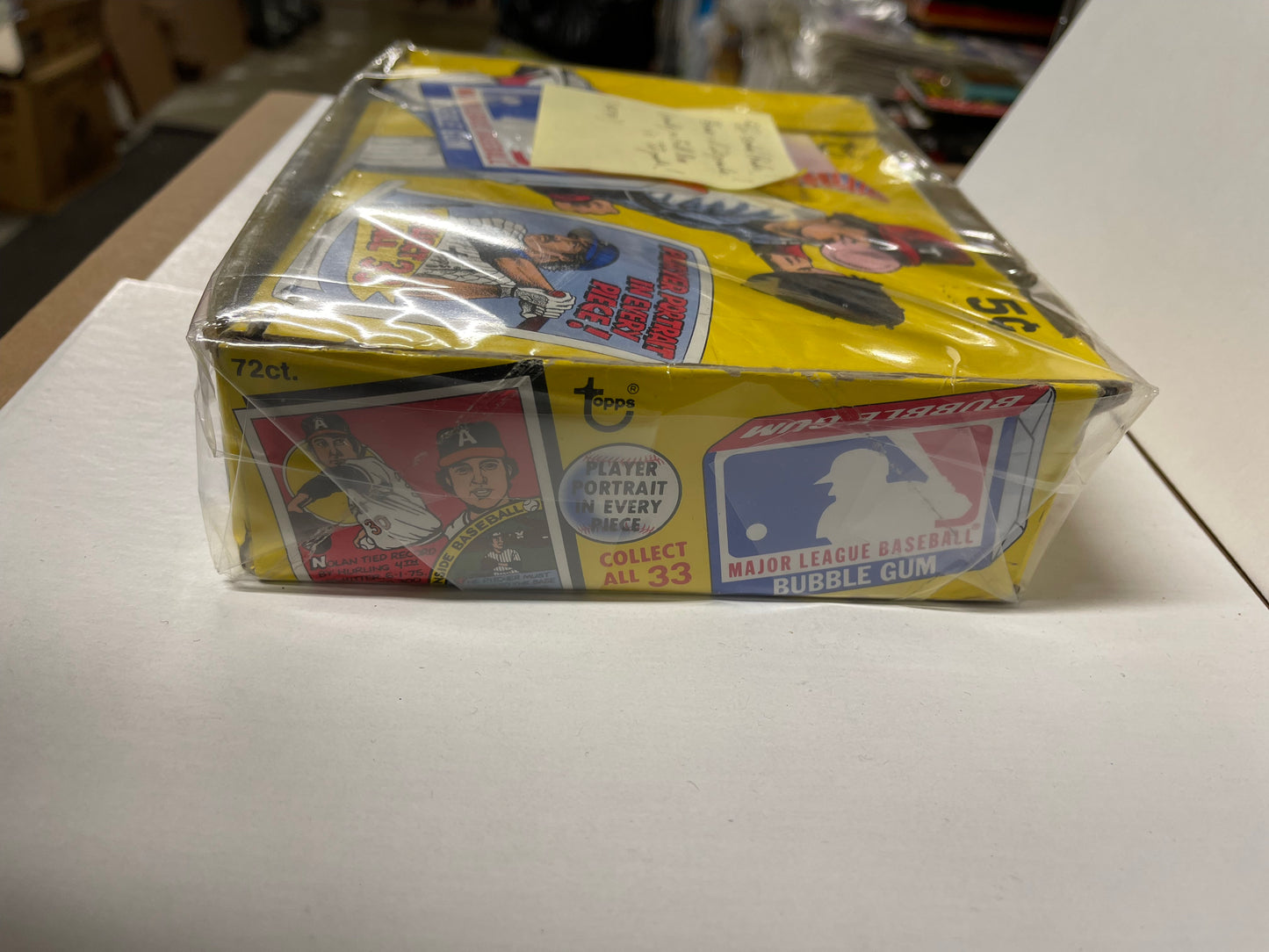 1979 Topps baseball comics with gum 92 pieces box