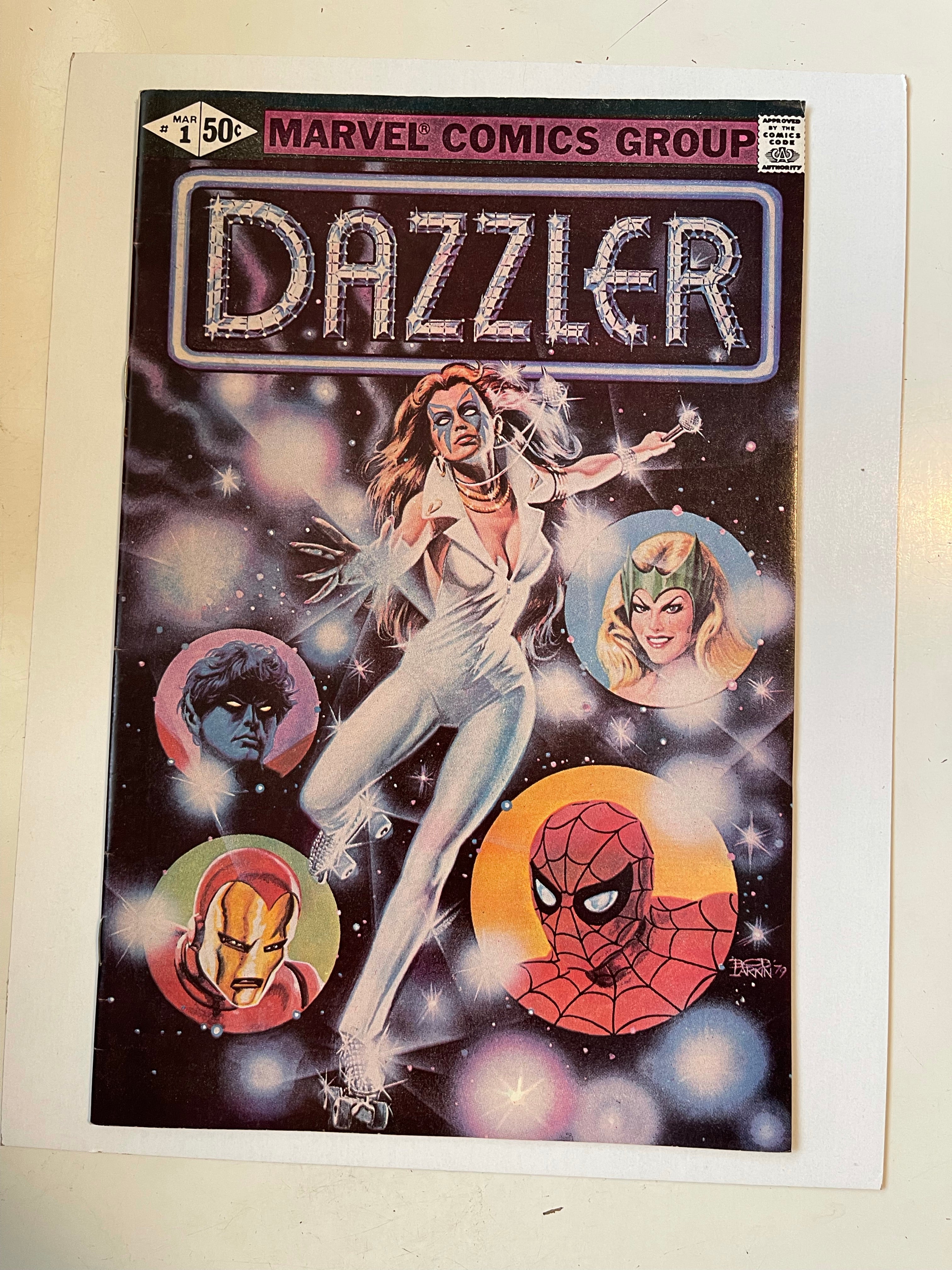 Dazzler #1 high grade Vf comic book 1981