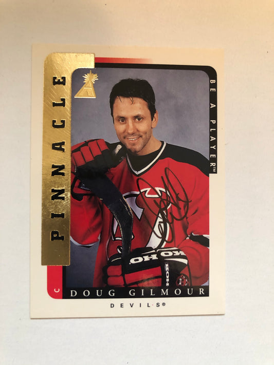 Doug Gilmour autograph hockey insert card