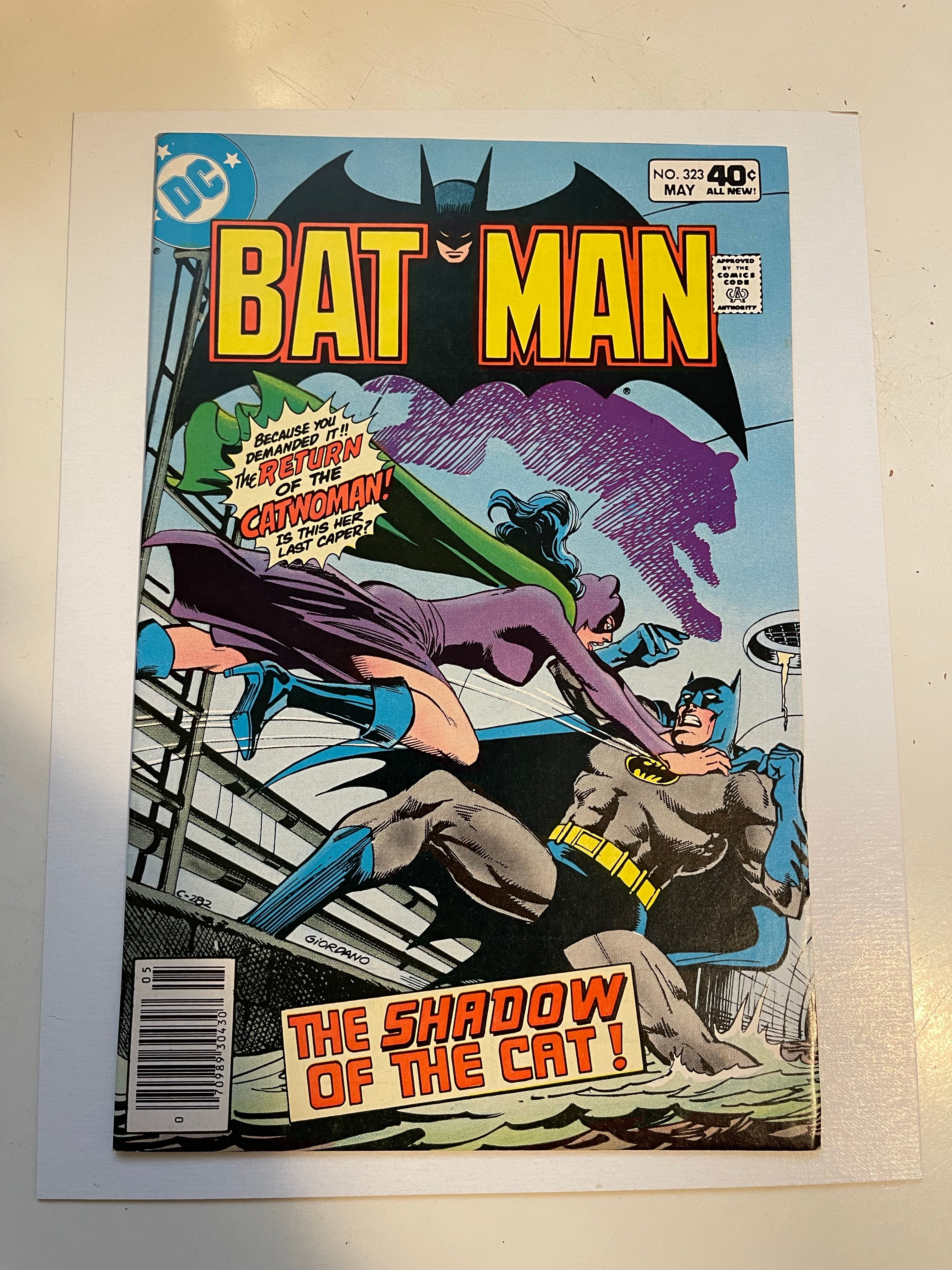 Batman #323 high grade comic book
