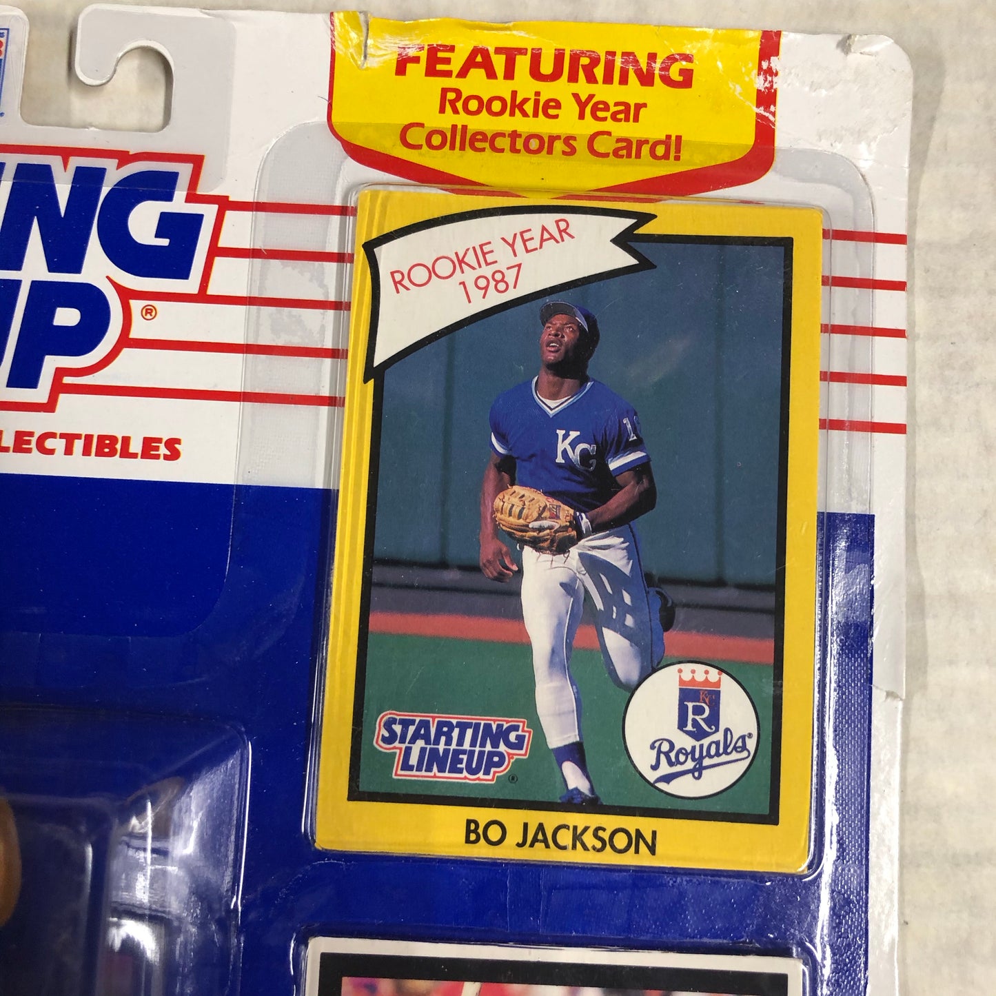 Bo Jackson rare Starting Lineup factory sealed figure 1990