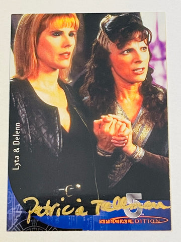 Babylon 5 Patricia Tallman signed in person autograph card with COA