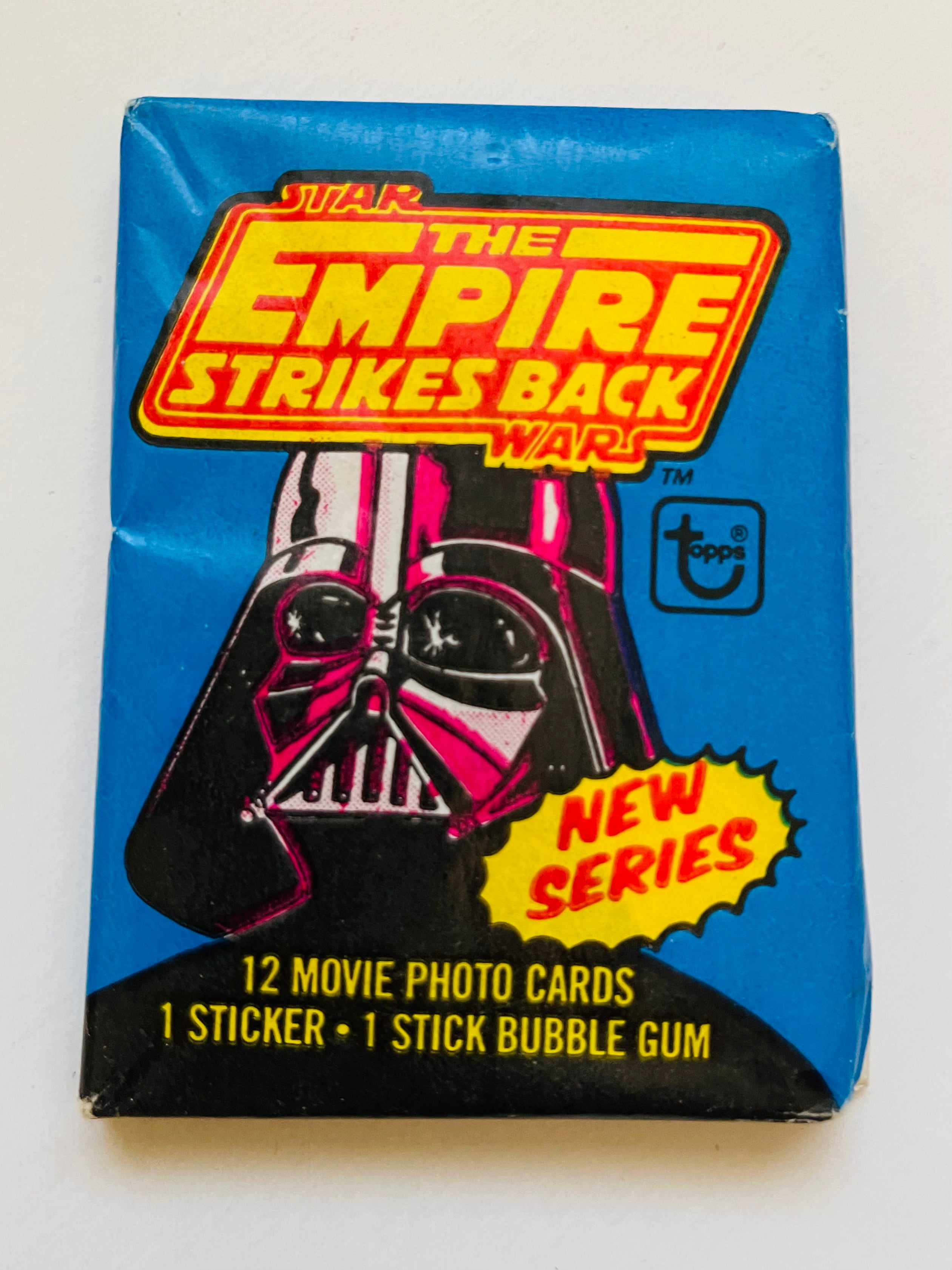 Empire Strikes Back movie series 2 sealed cards pack 1980