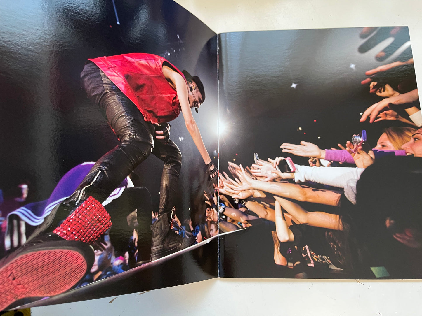 Justin Bieber original concert program 2012