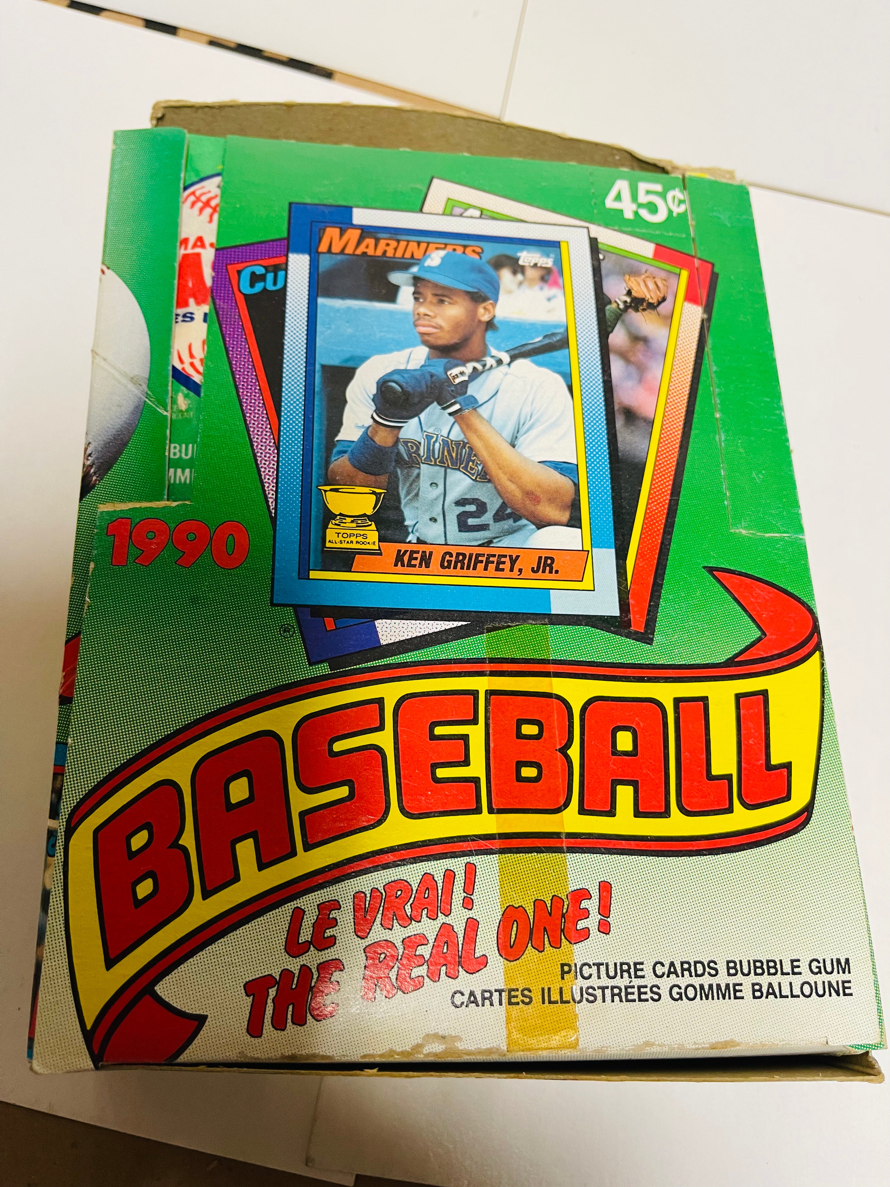 1990 O-pee-chee baseball rare 36 packs box