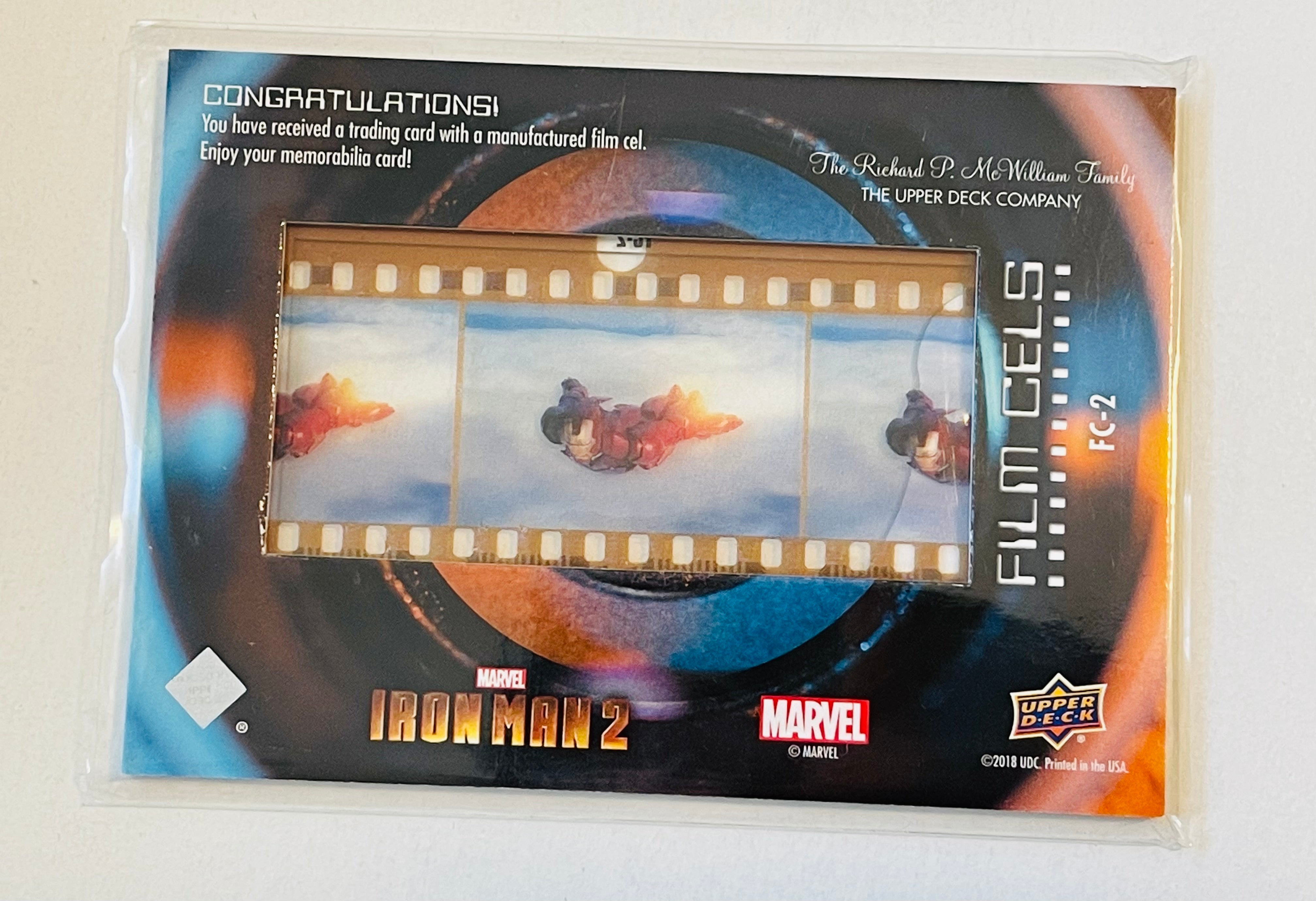 Marvel Upper Deck Iron Man rare film insert card 2018