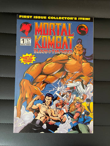 Mortal Kombat #1 high grade condition comic