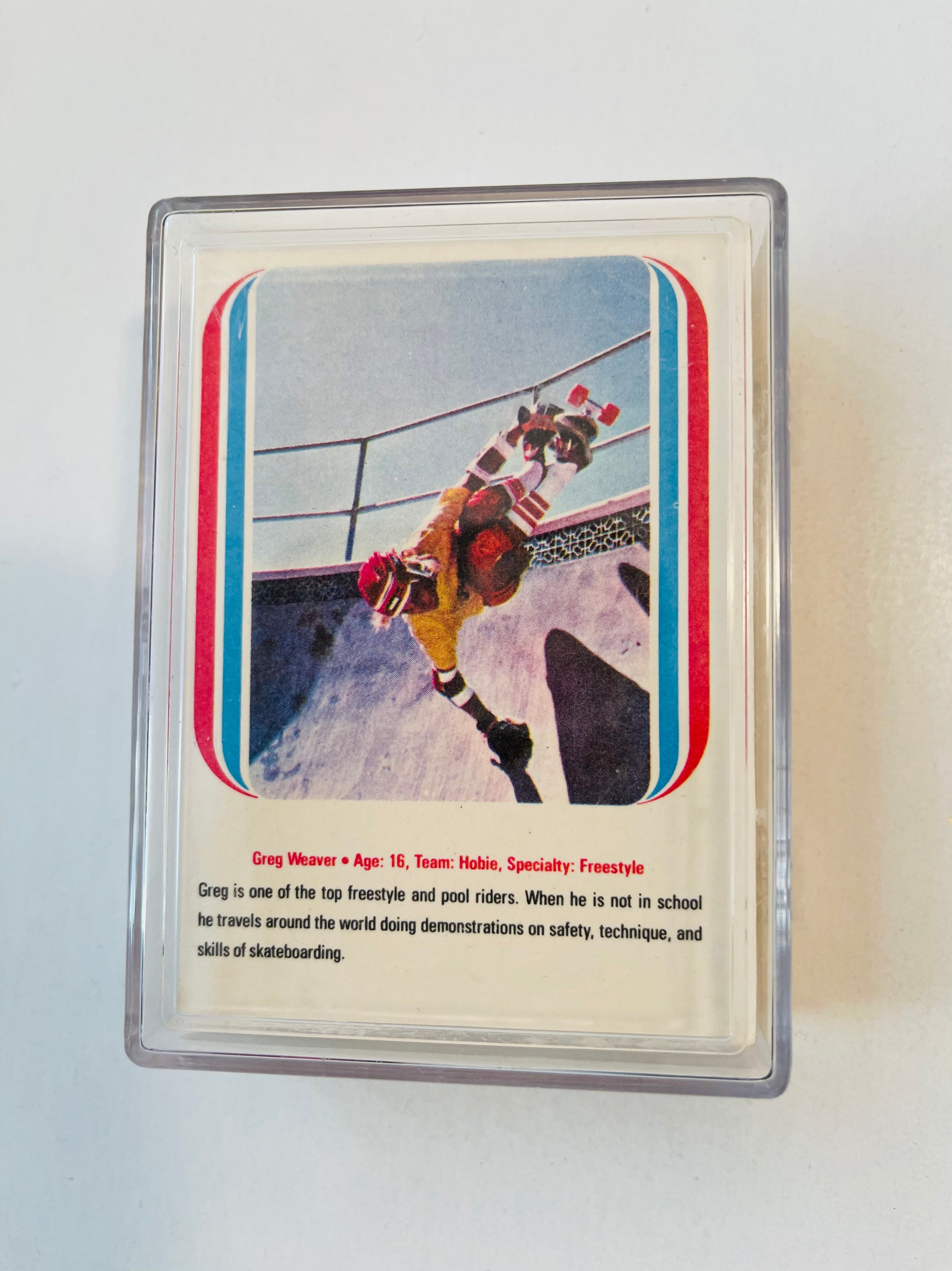 Skateboard rare 44 cards set 1978