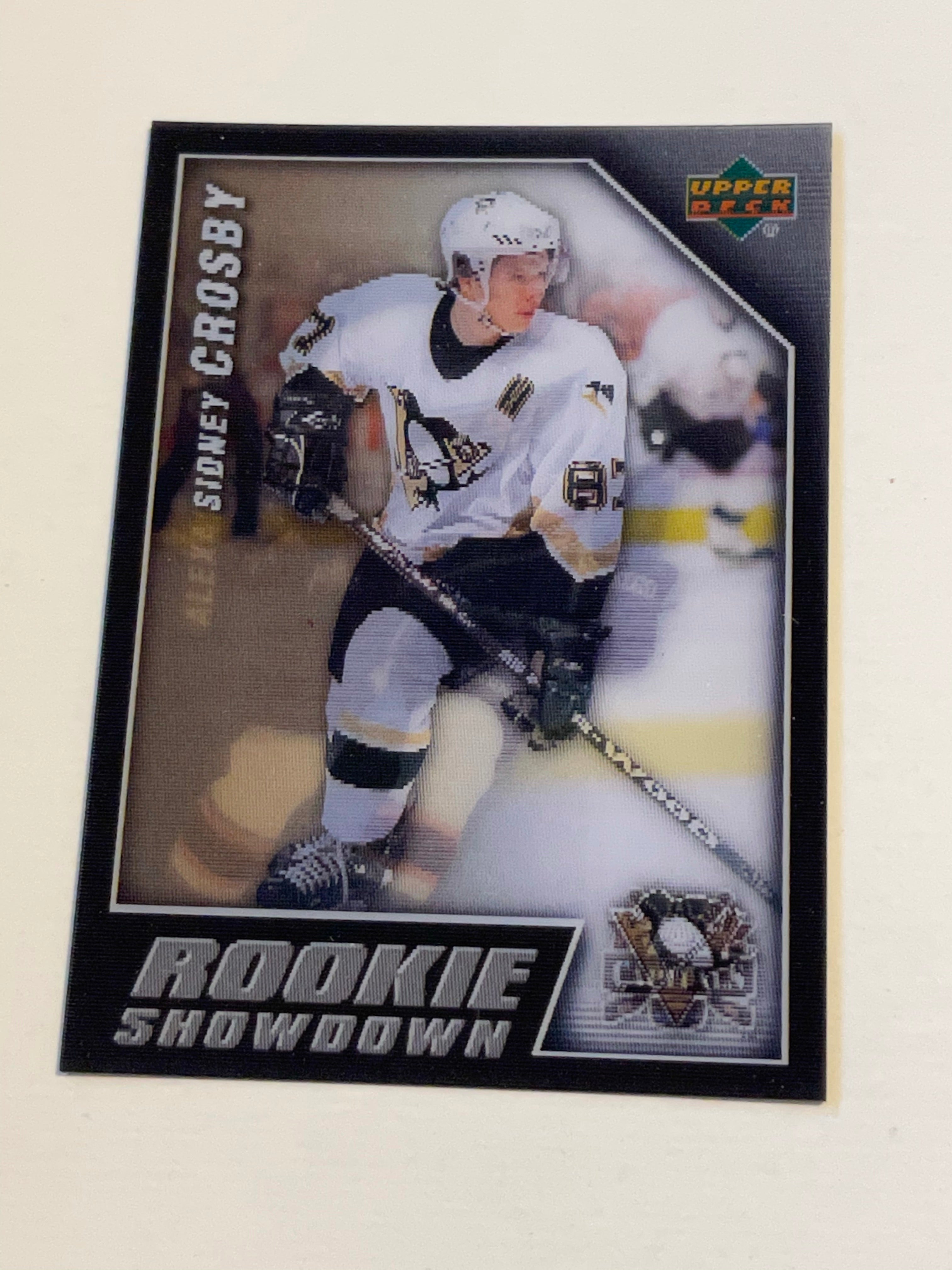 Sidney Crosby/Alexander Ovechkin Upper Deck  rookies lenticular hockey Card 2005/06
