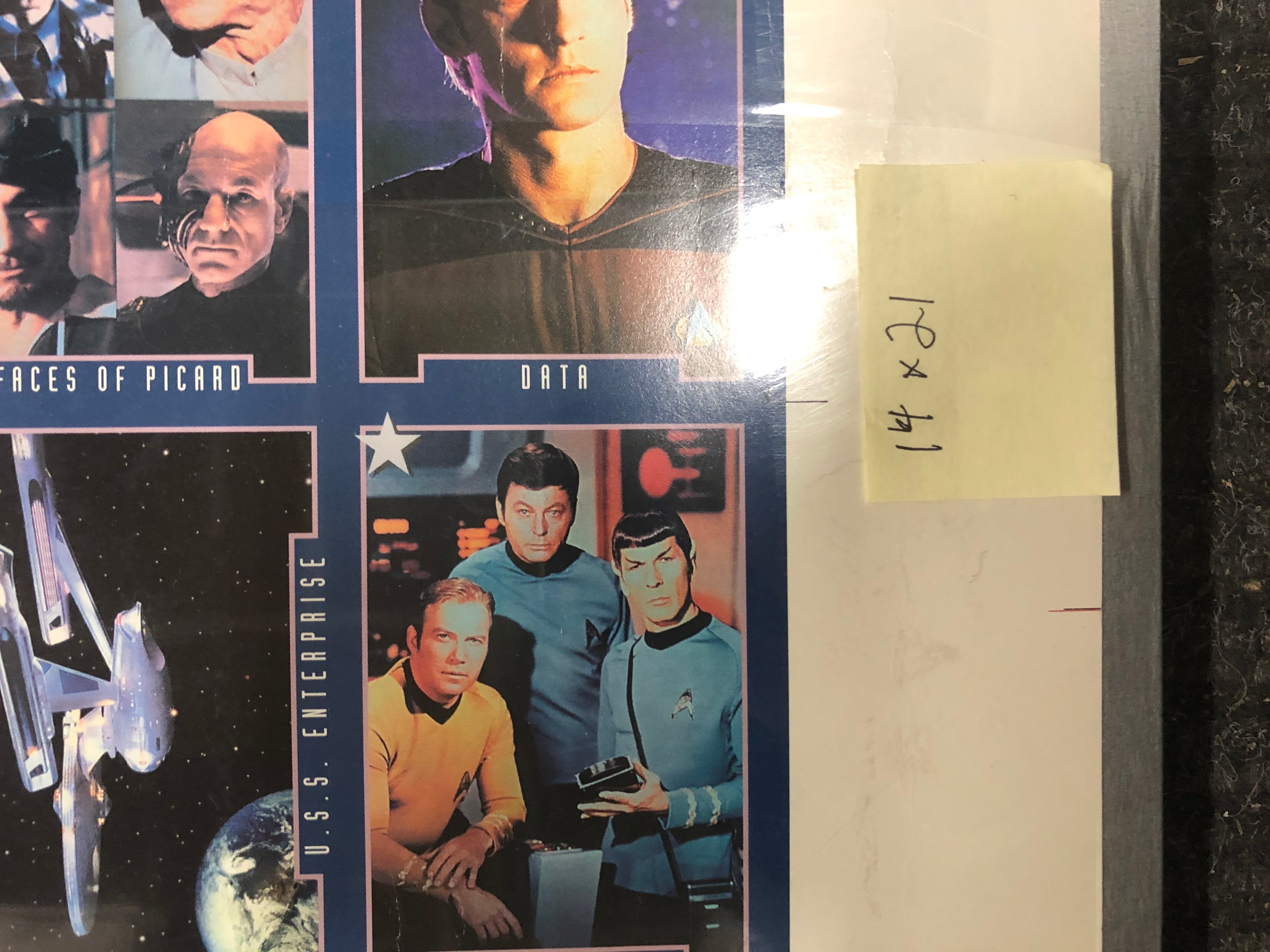 Star Trek Colorado Starfest rare uncut special cards sheet set 1994