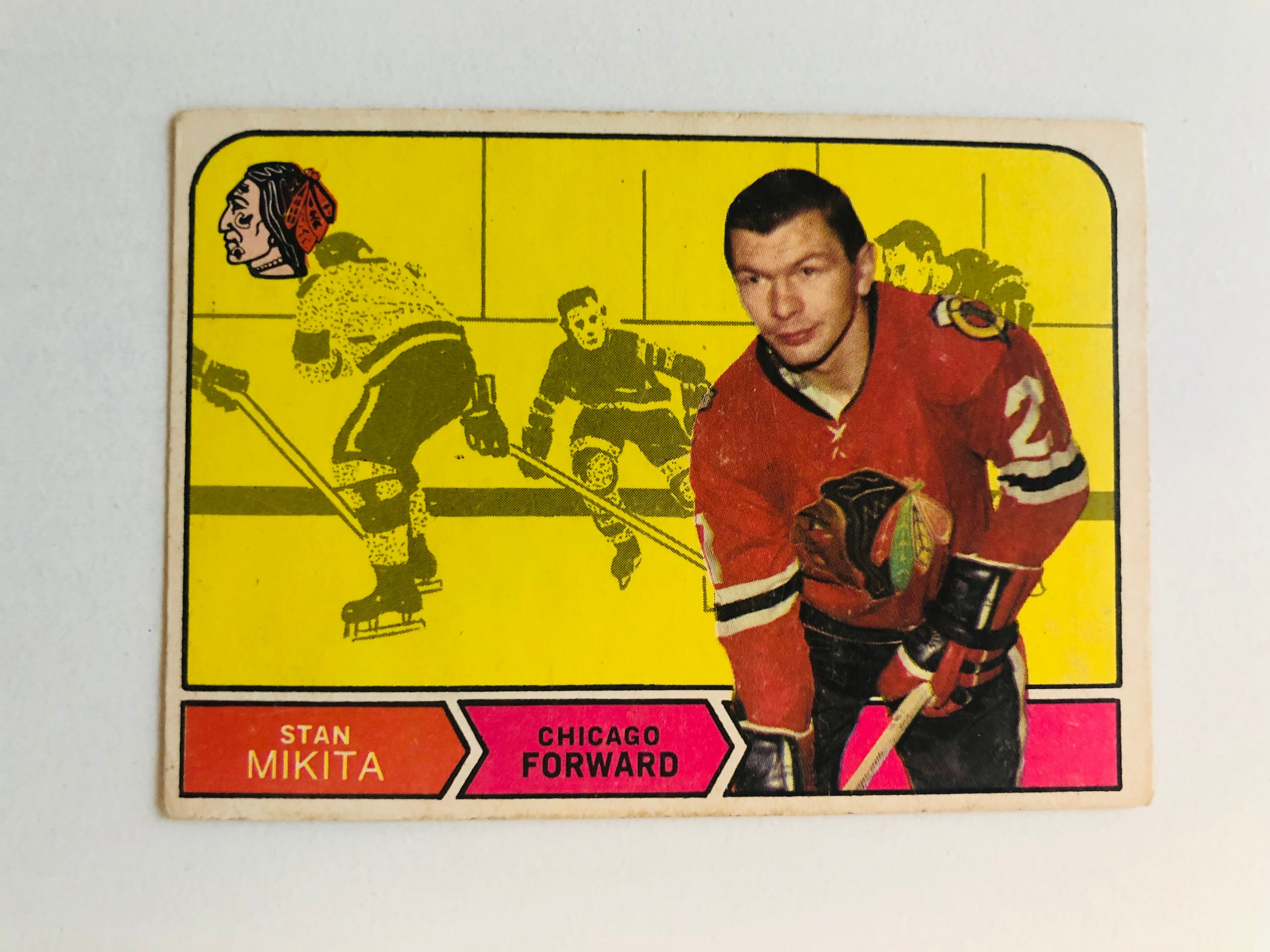Stan Mikita opc hockey card 1968