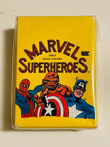 Marvel First issue comic covers set in box 1984