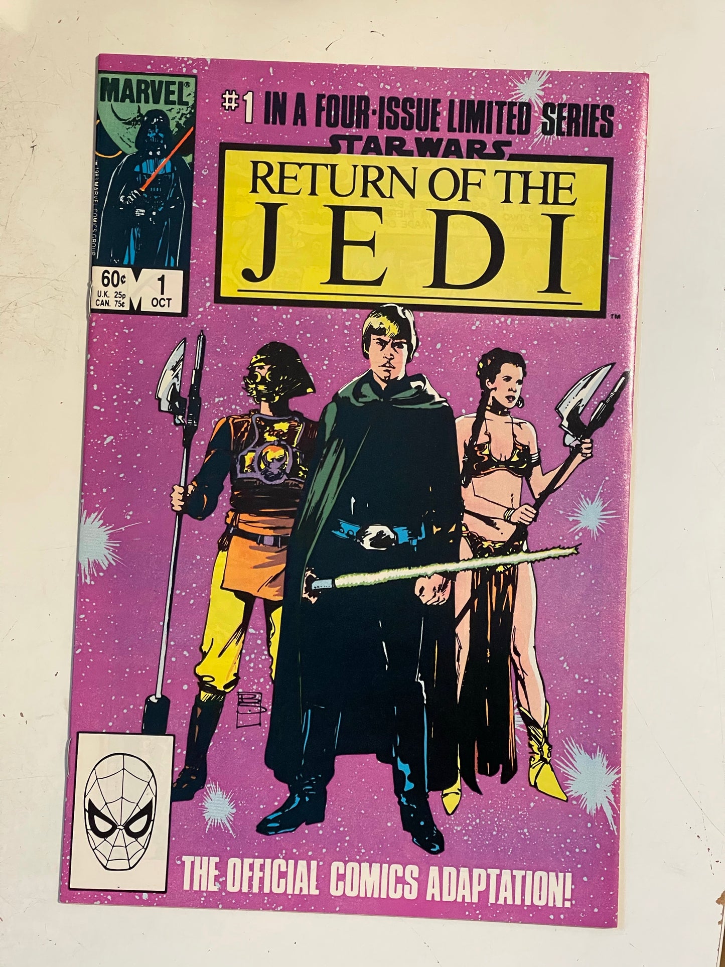 Star Wars ROTJ rare #1 VF/NM comic book 1980s