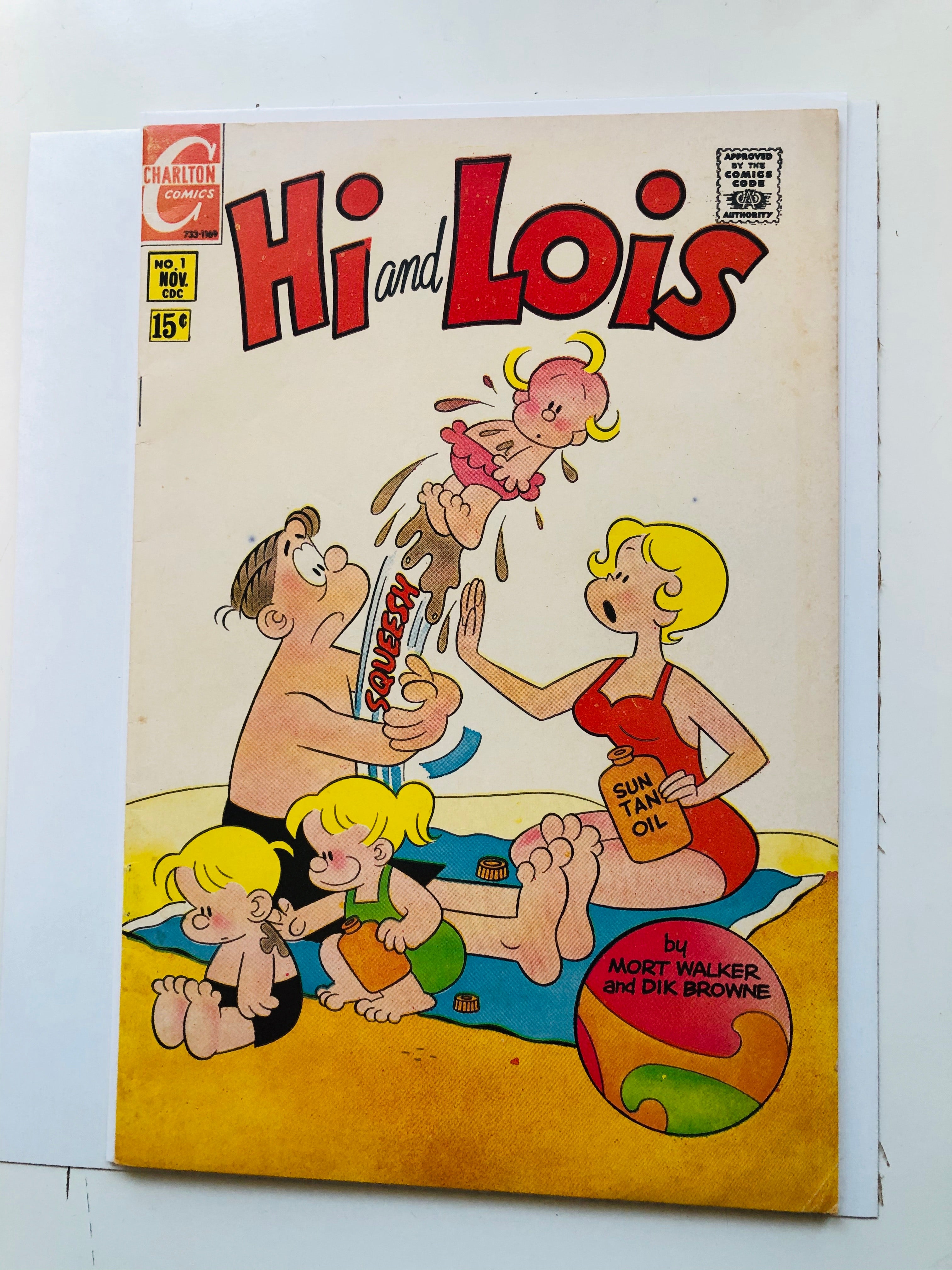 Hi and Lois rare #1 issue comic book 1969