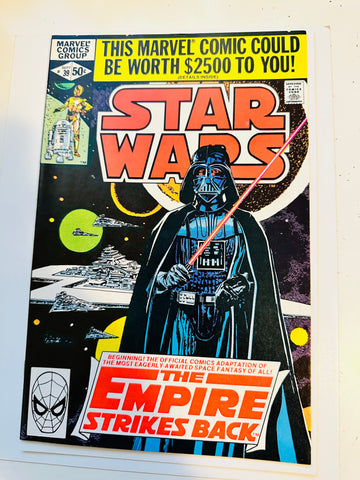 Star Wars #39 rare high grade condition vintage key comic book 1980