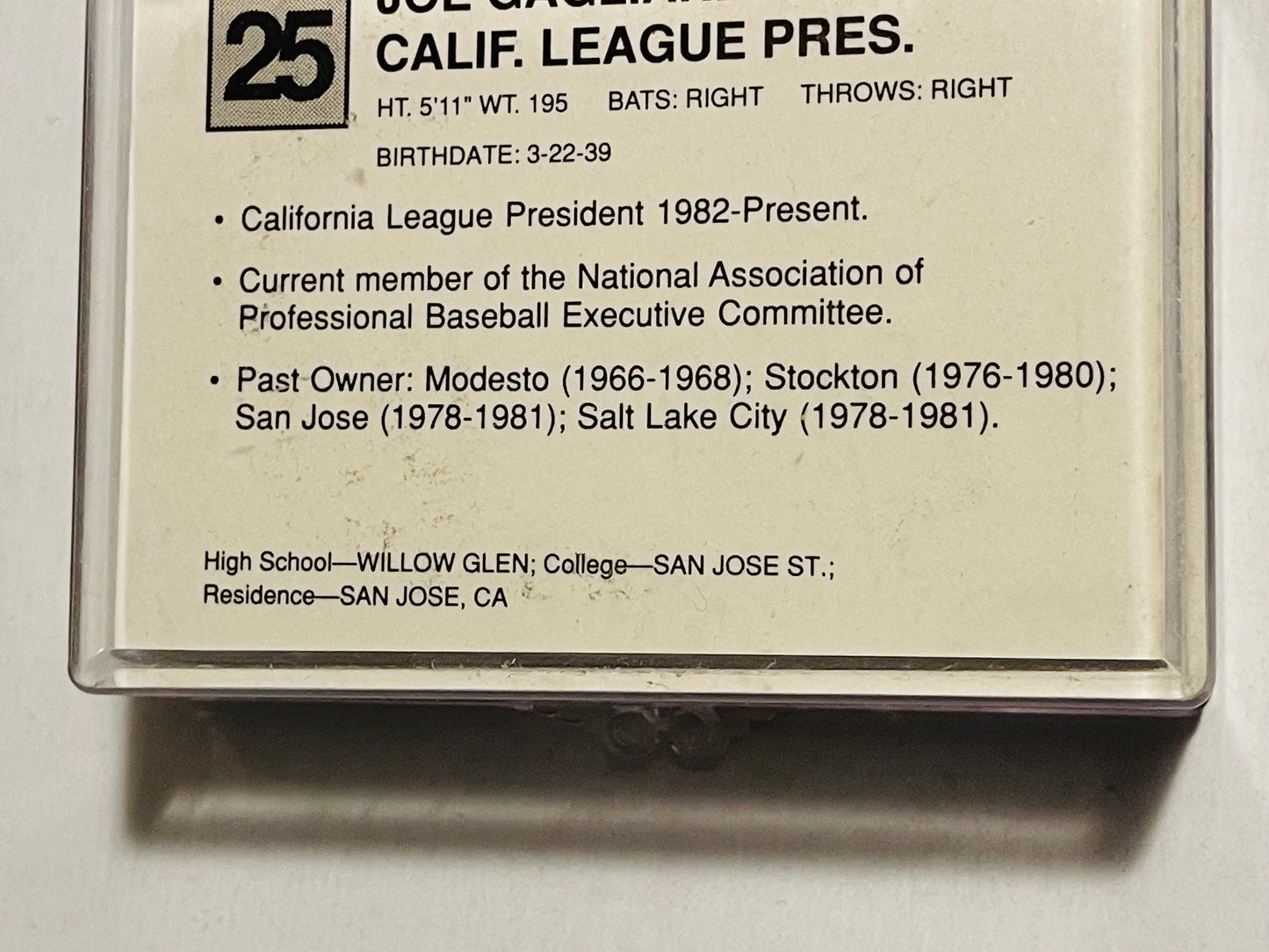 Ken Griffey Jr. California league All star baseball cards set 1988