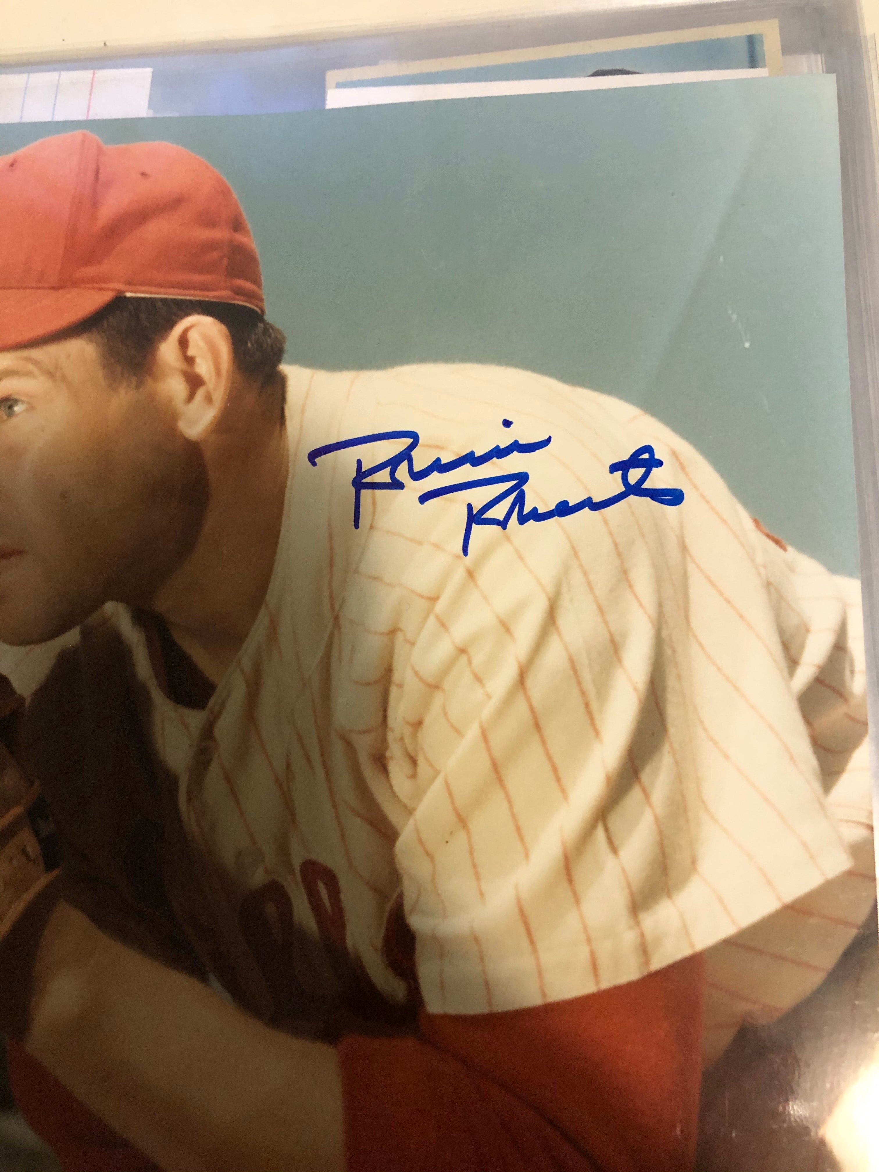 Robin Roberts autograph 8x10 baseball photo with COA