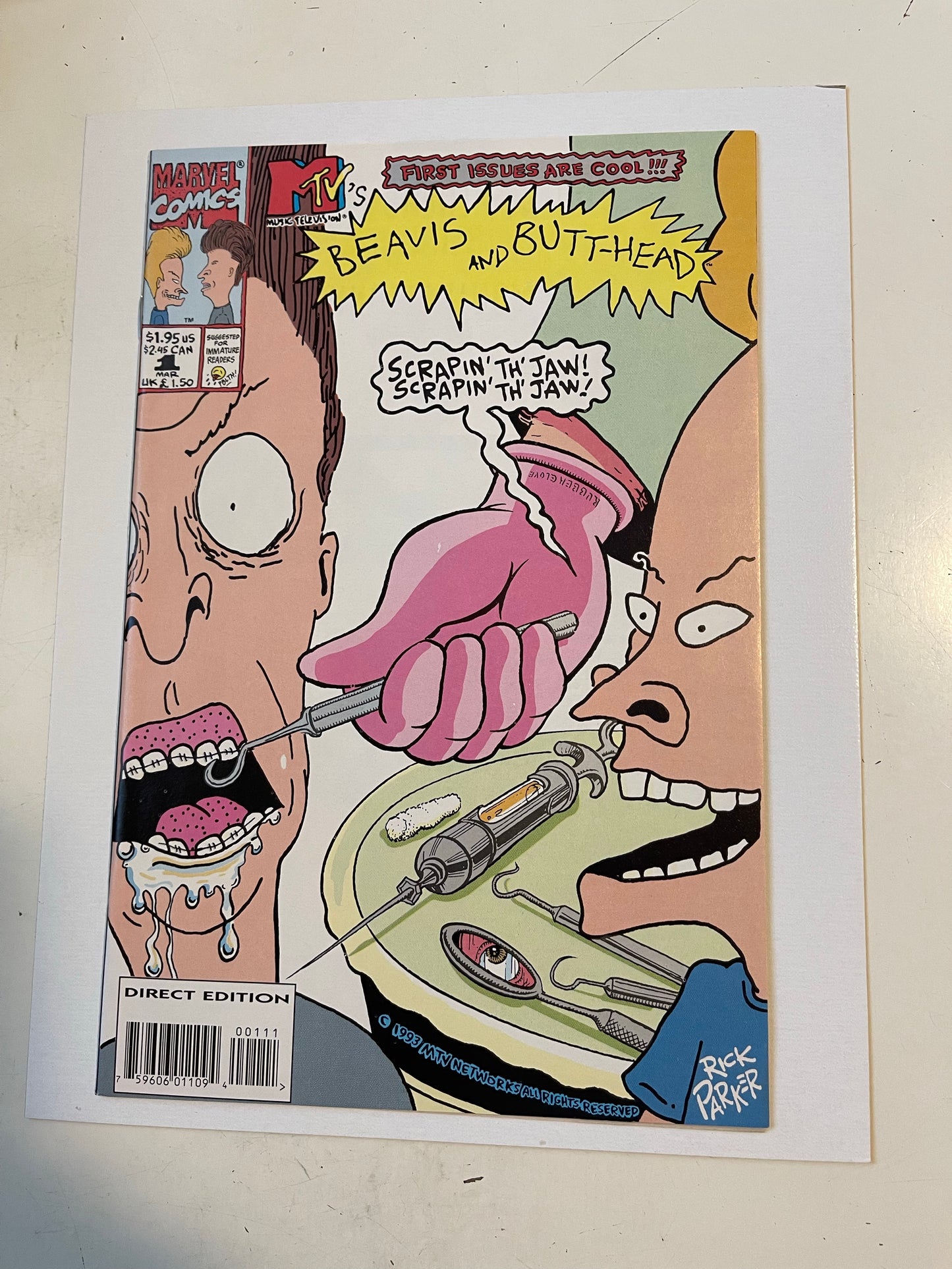 Beavis and Butt-head #1 high grade comic book