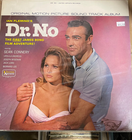 Dr. No James Bond movie vintage record album 1963