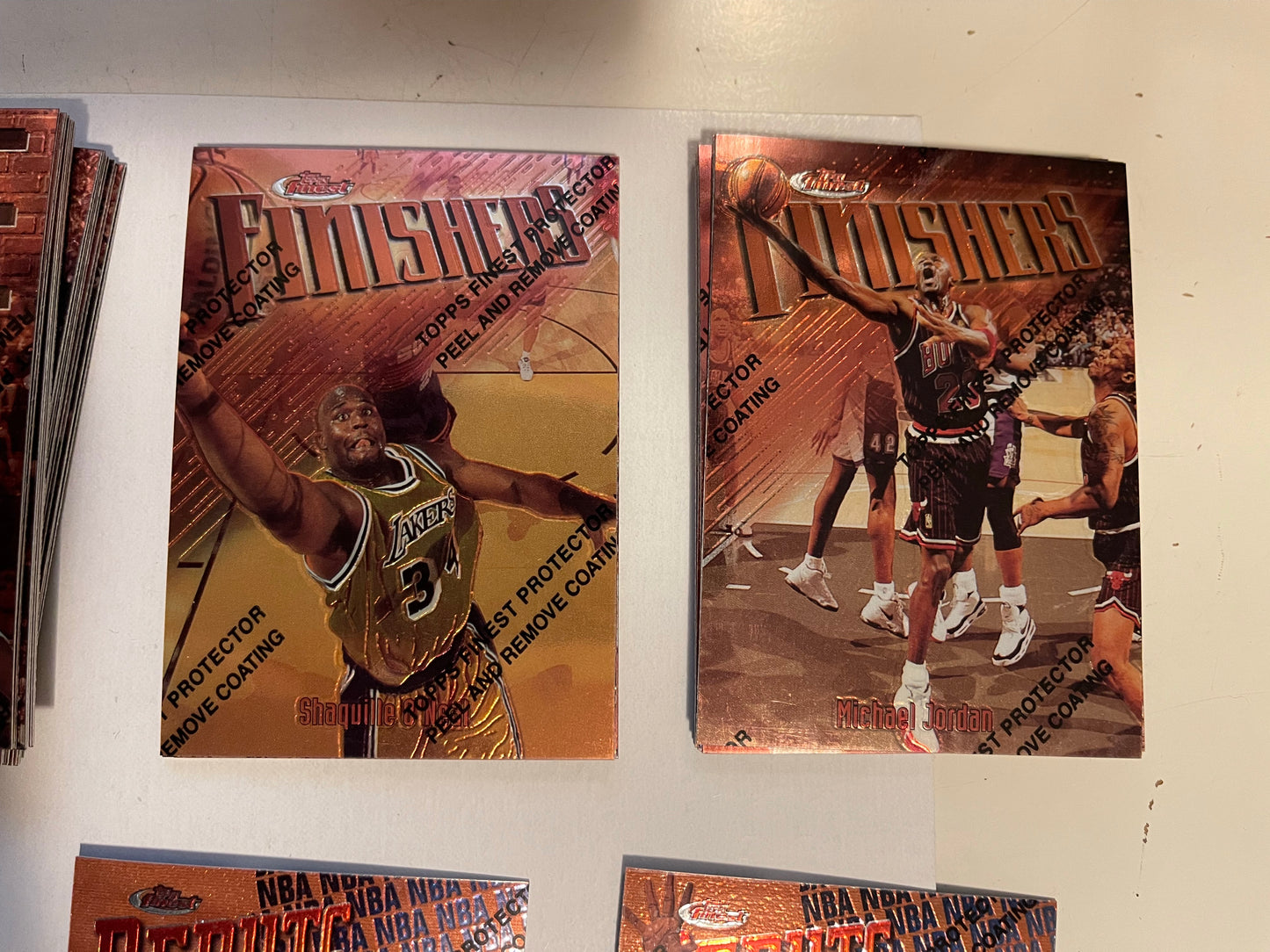 1997/98 Topps Finest basketball series 1 cards set with all the rookies