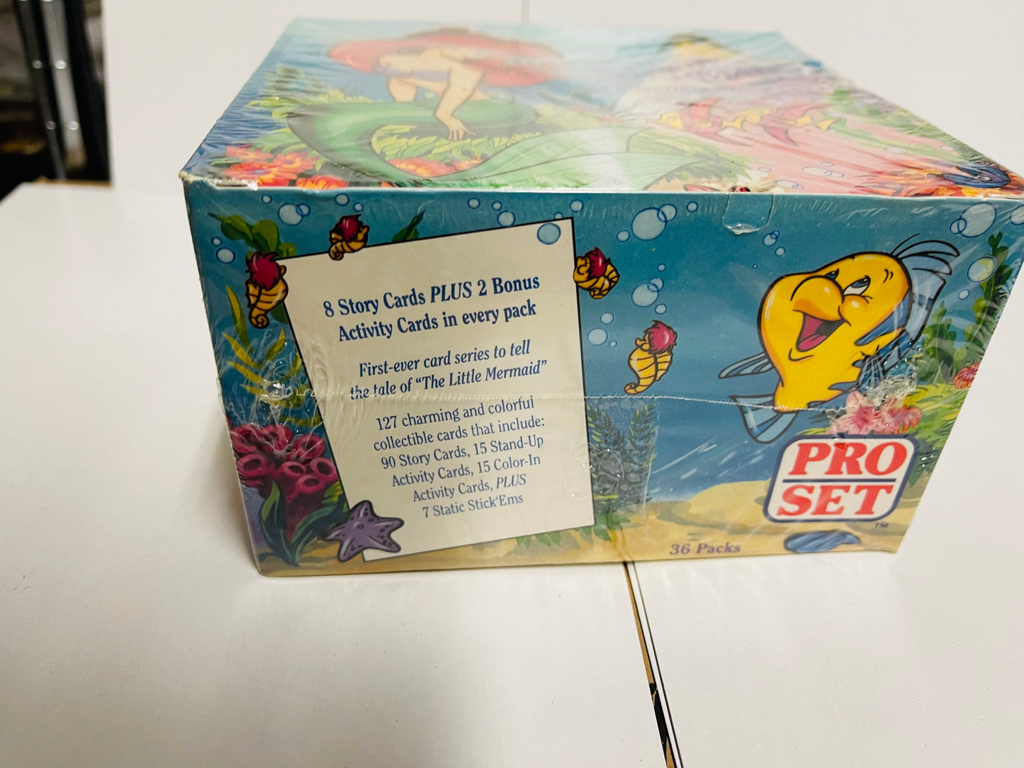 Little Mermaid movie Proset 36 packs box 1991