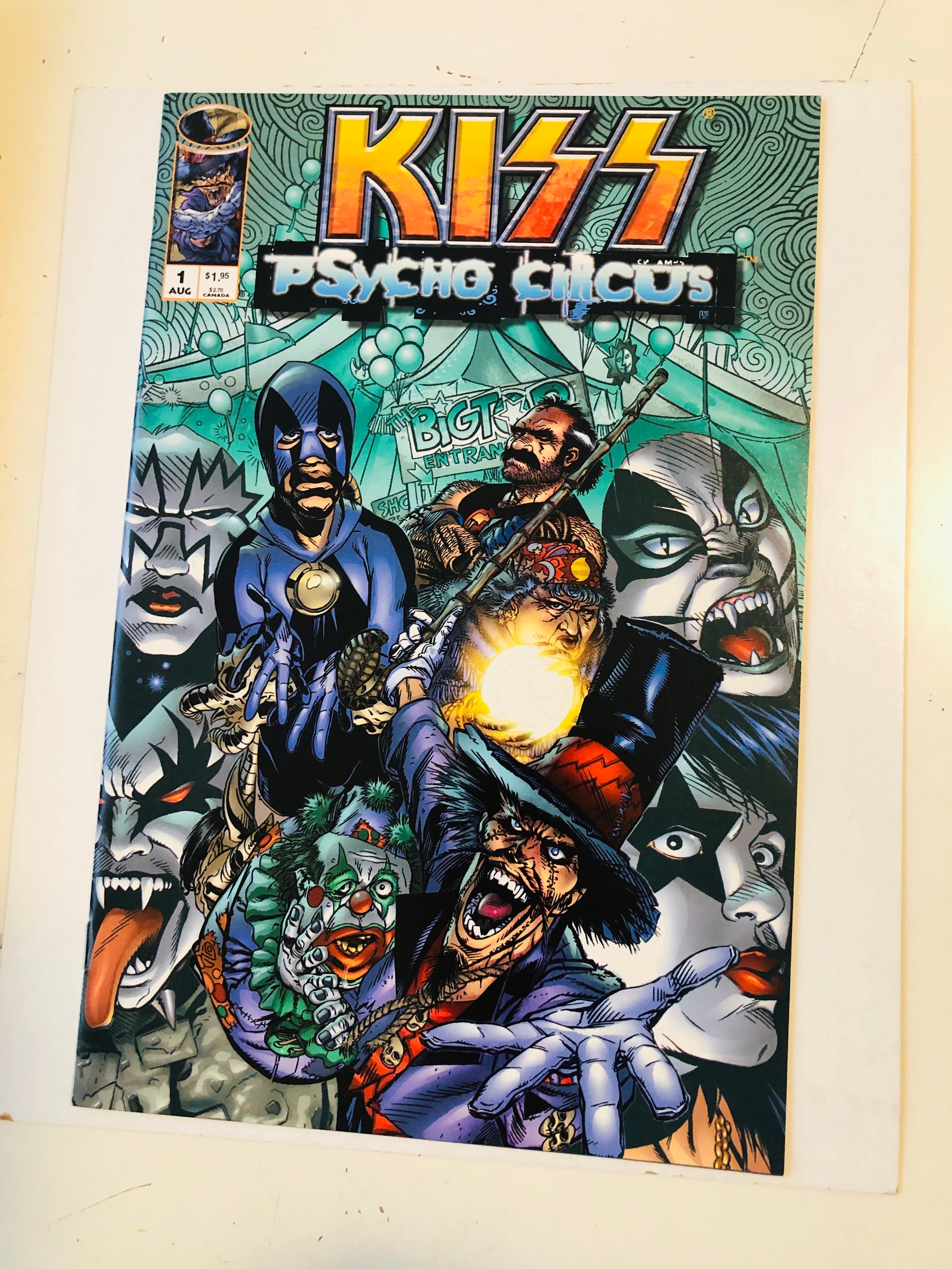 Kiss #1 rare comic book NM condition 1990s