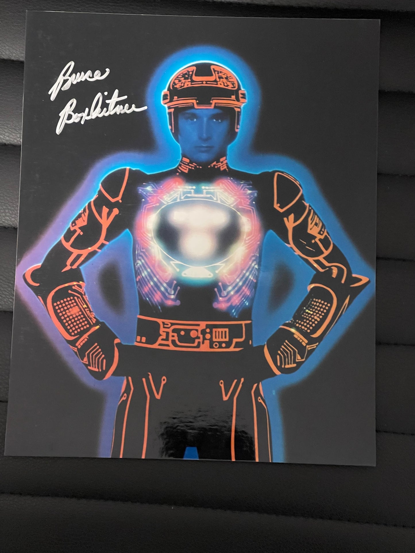 Tron movie Bruce Boxleitner autograph 8x10 photo with Fanexpo COA