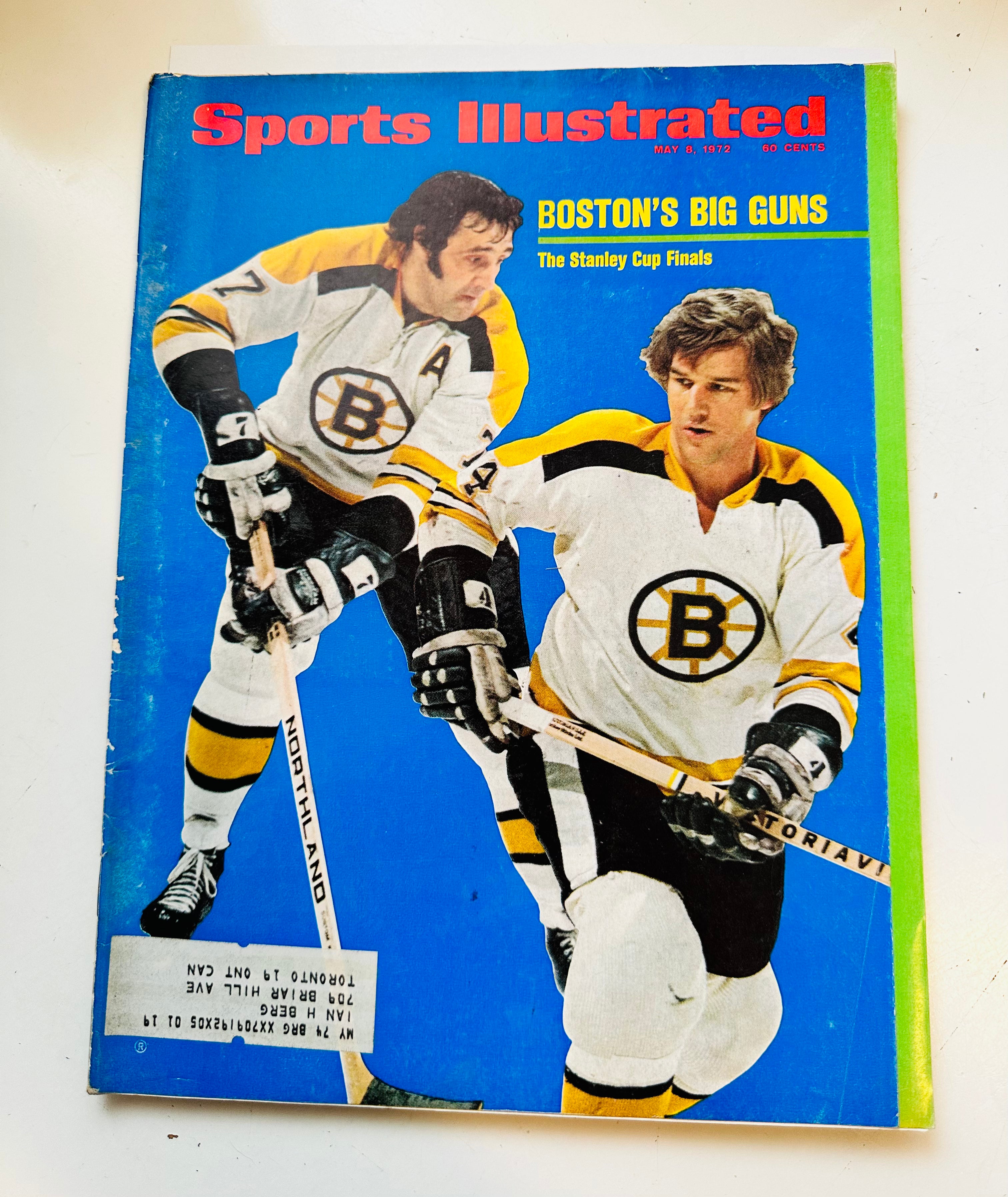 Bobby Orr NHL Sports Illustrated magazine 1970s
