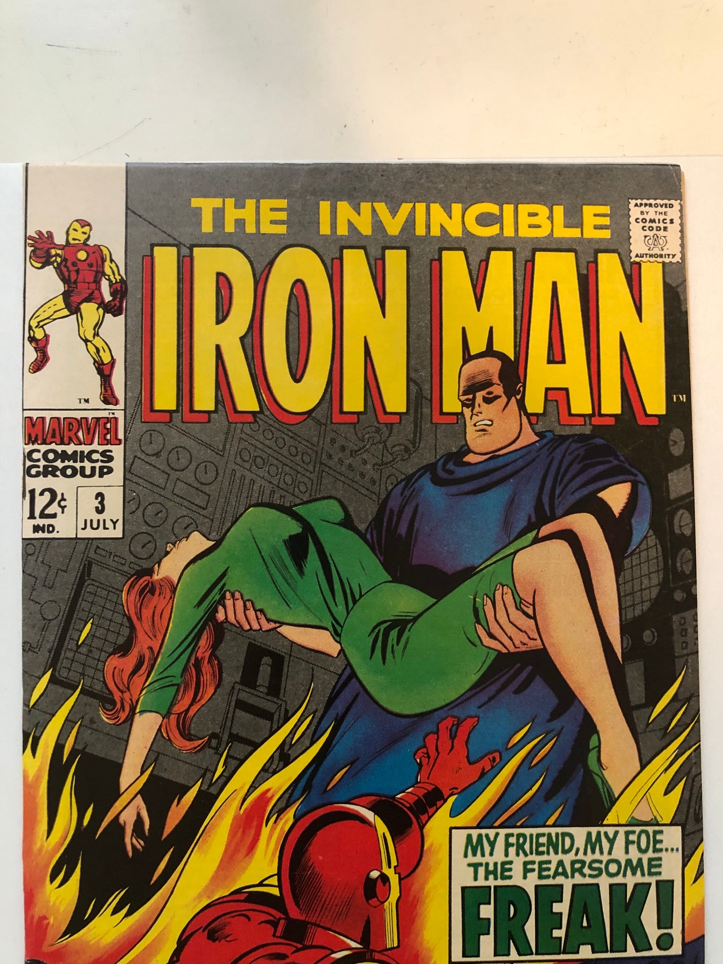 Iron Man #3 high grade comic book