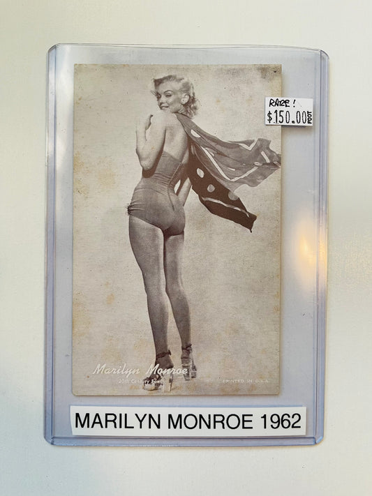 Marilyn Monroe original rare movie Exhibit card 1962