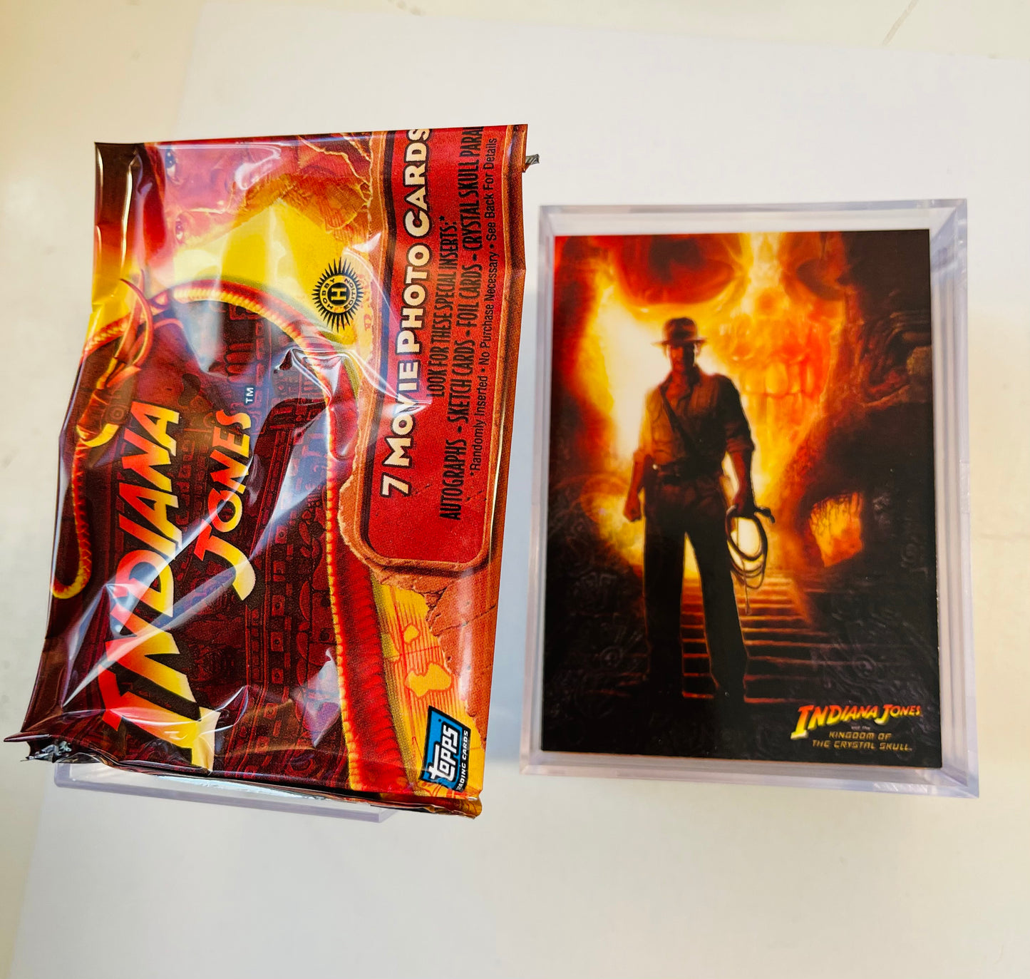 Indiana Jones kingdom of the Crystal Skull movie cards set 2008