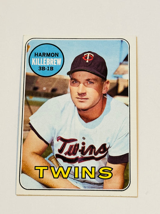 1969 Topps Harmon Killebrew high grade baseball card