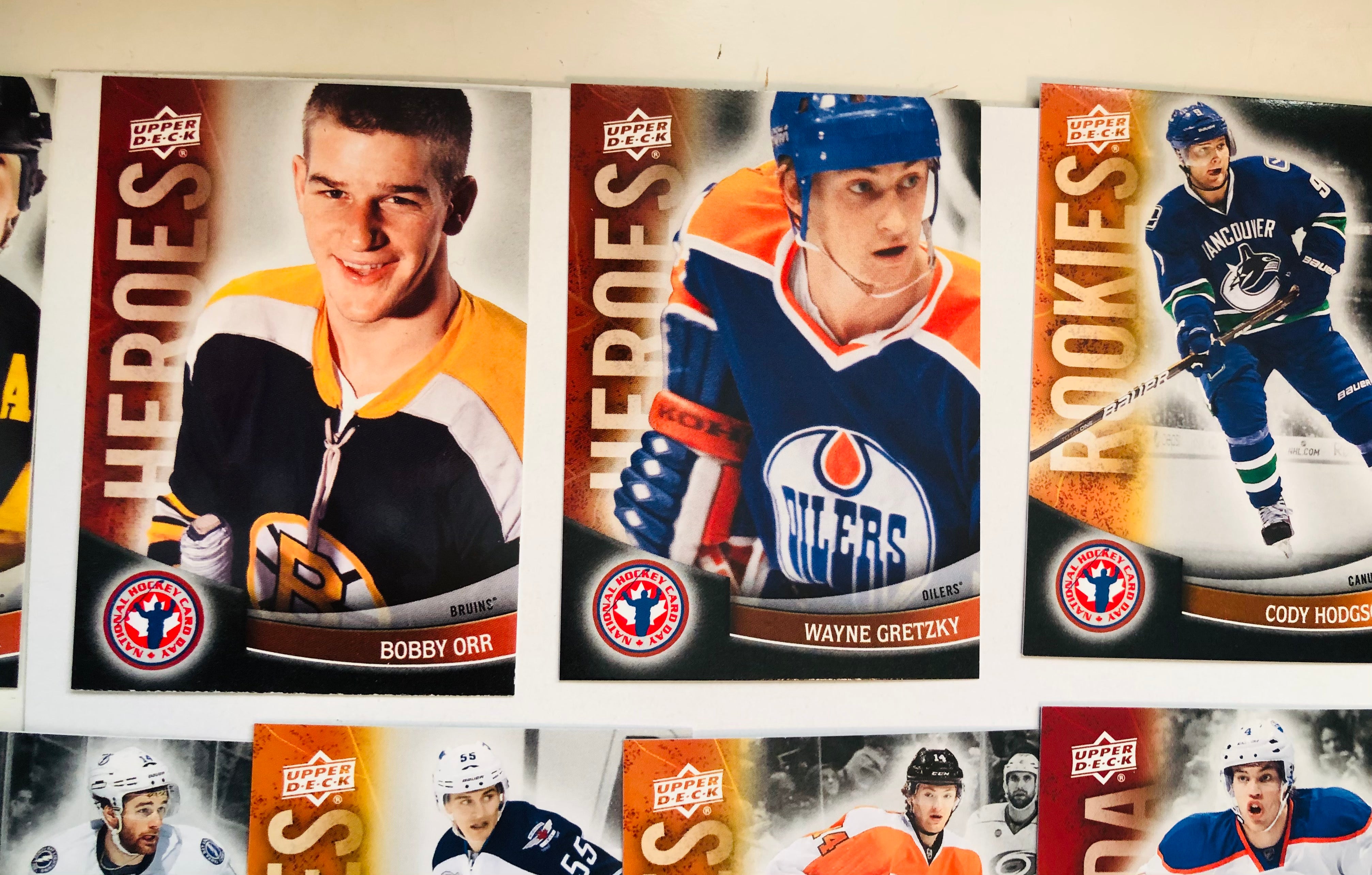 NHL hockey National trading card day complete hockey cards set 2012