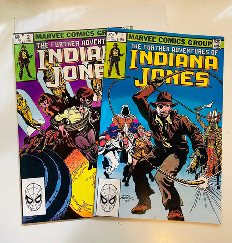 Indiana Jones movie # 1 high grade Vf comic book 1982