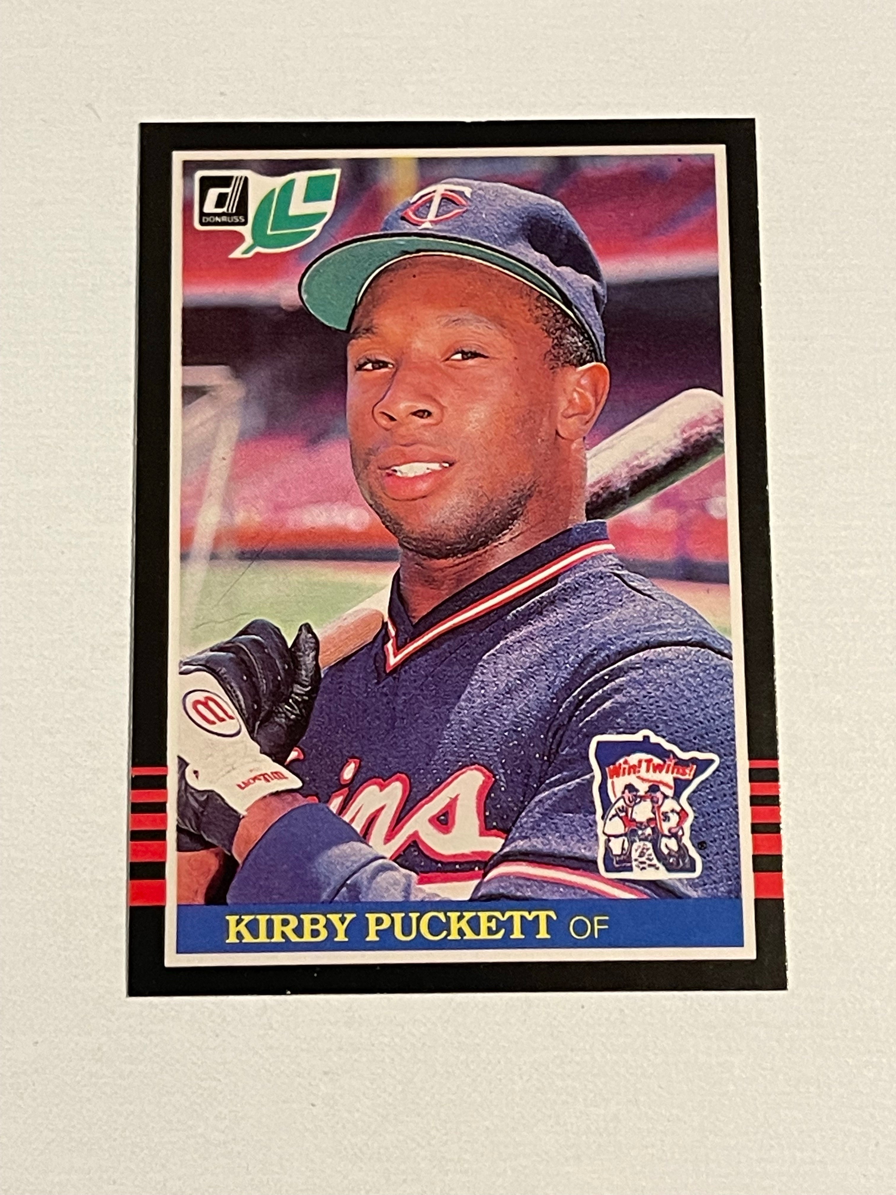 Kirby Puckett Donruss Canadian baseball rookie card 1985