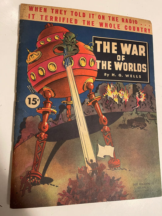 The War of the Worlds rare Illustrated digest 1938