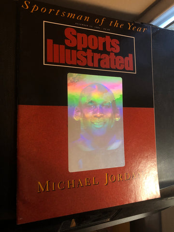 Michael Jordan SI special issue with hologram cover 1991