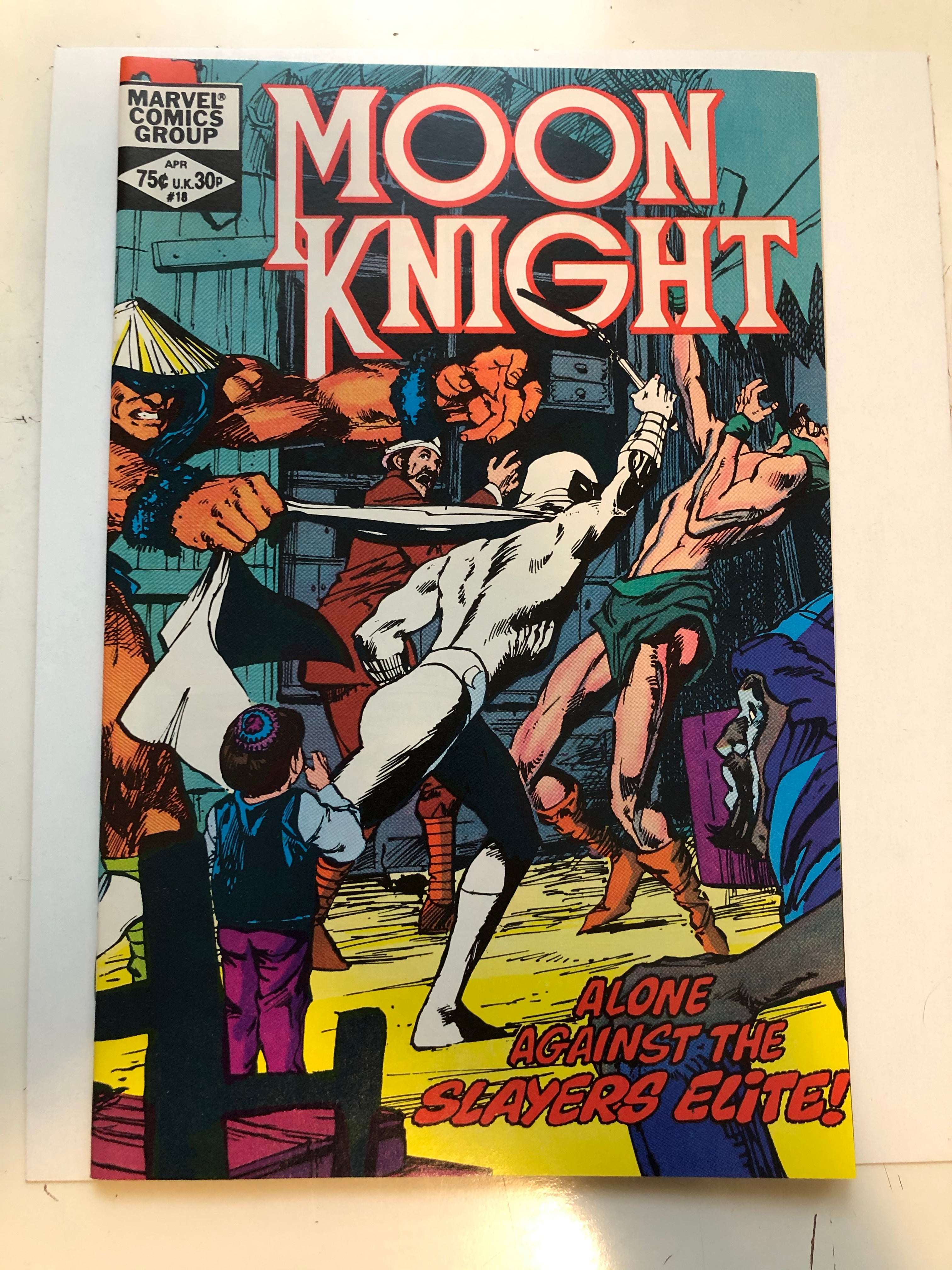 Moon Knight #18 high grade comic book